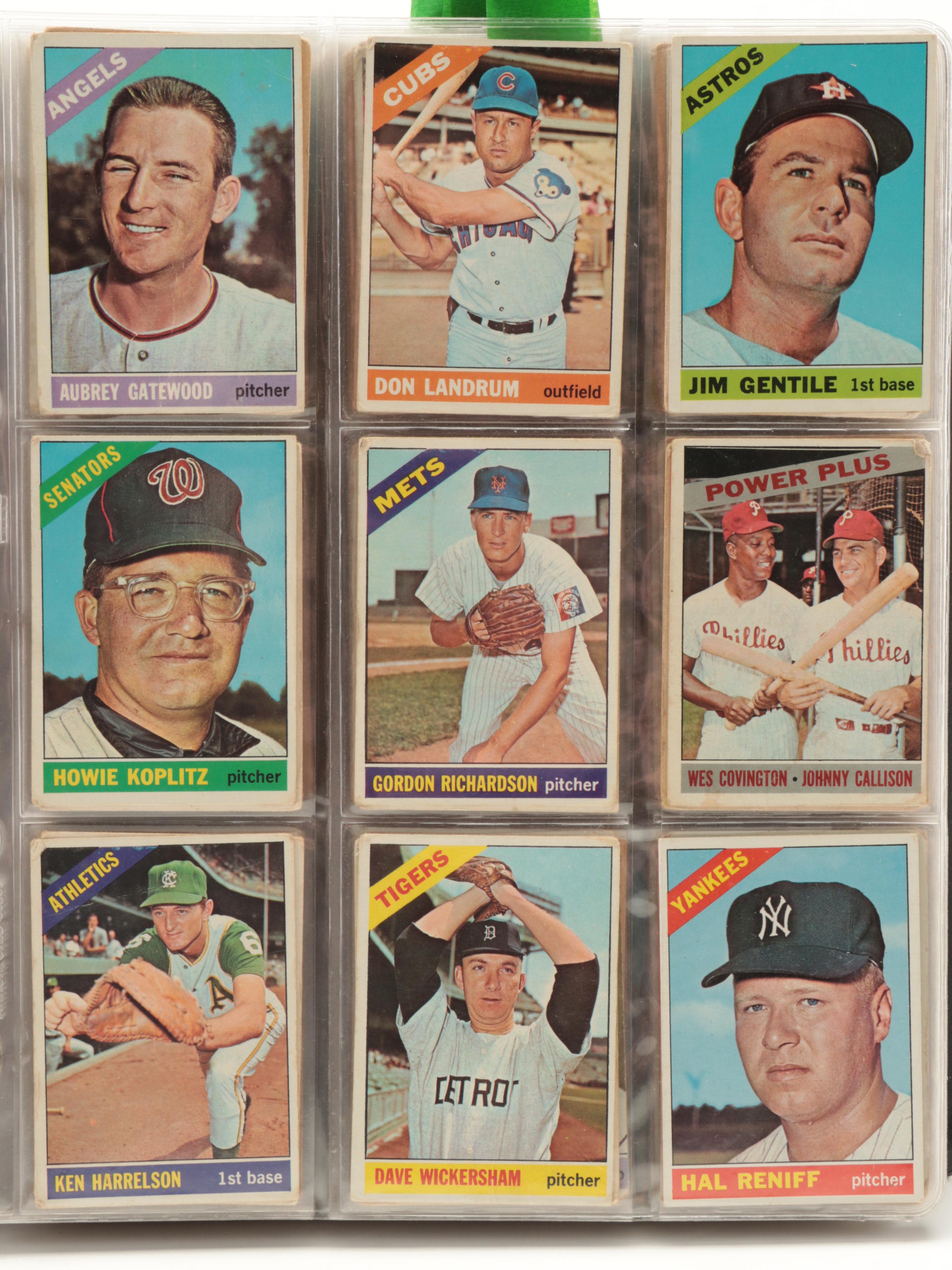 Topps, Bowman Baseball Cards Including Koufax, Brock, Rookies, More, 1950s–1960s