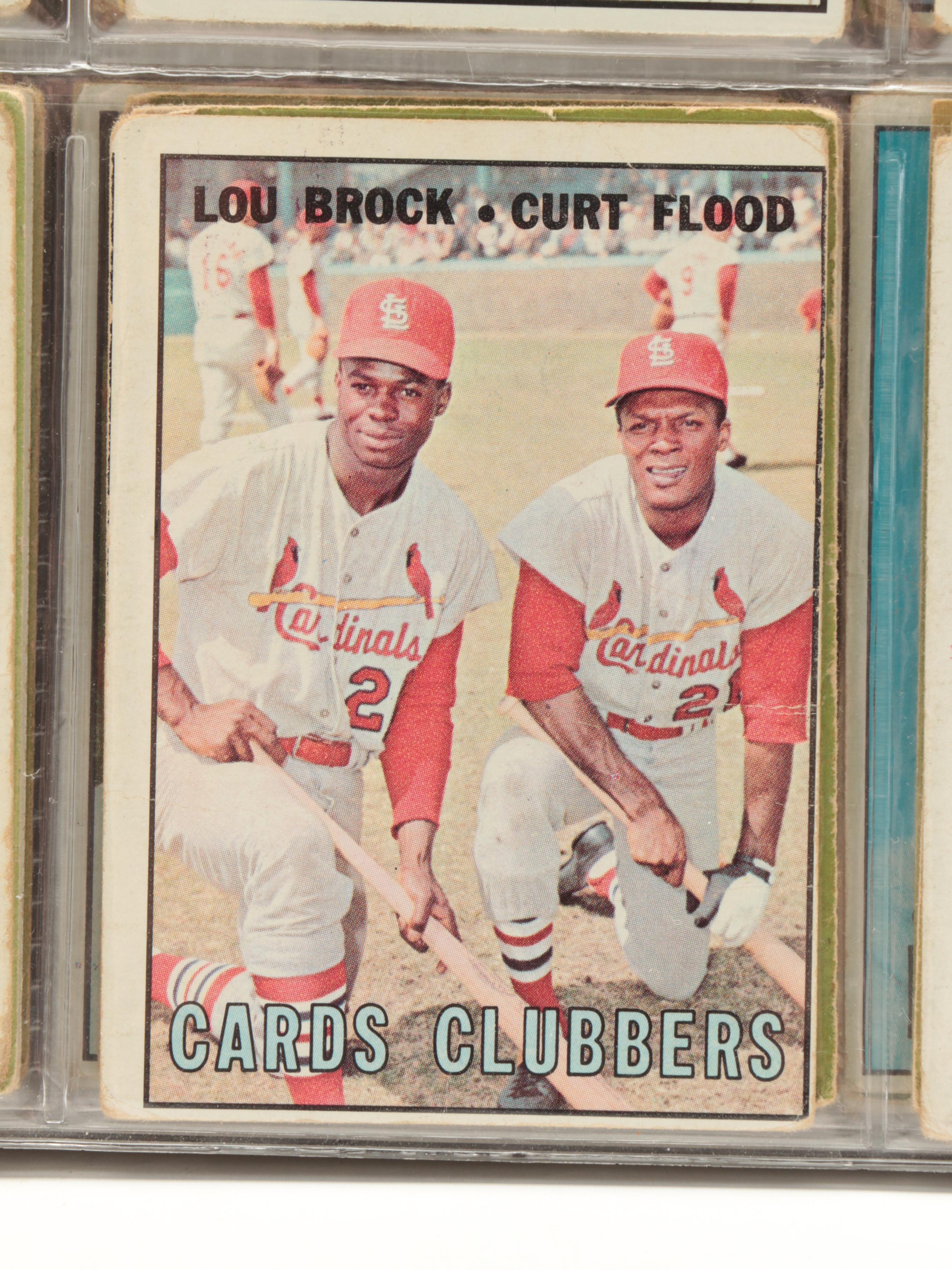Topps, Bowman Baseball Cards Including Koufax, Brock, Rookies, More, 1950s–1960s