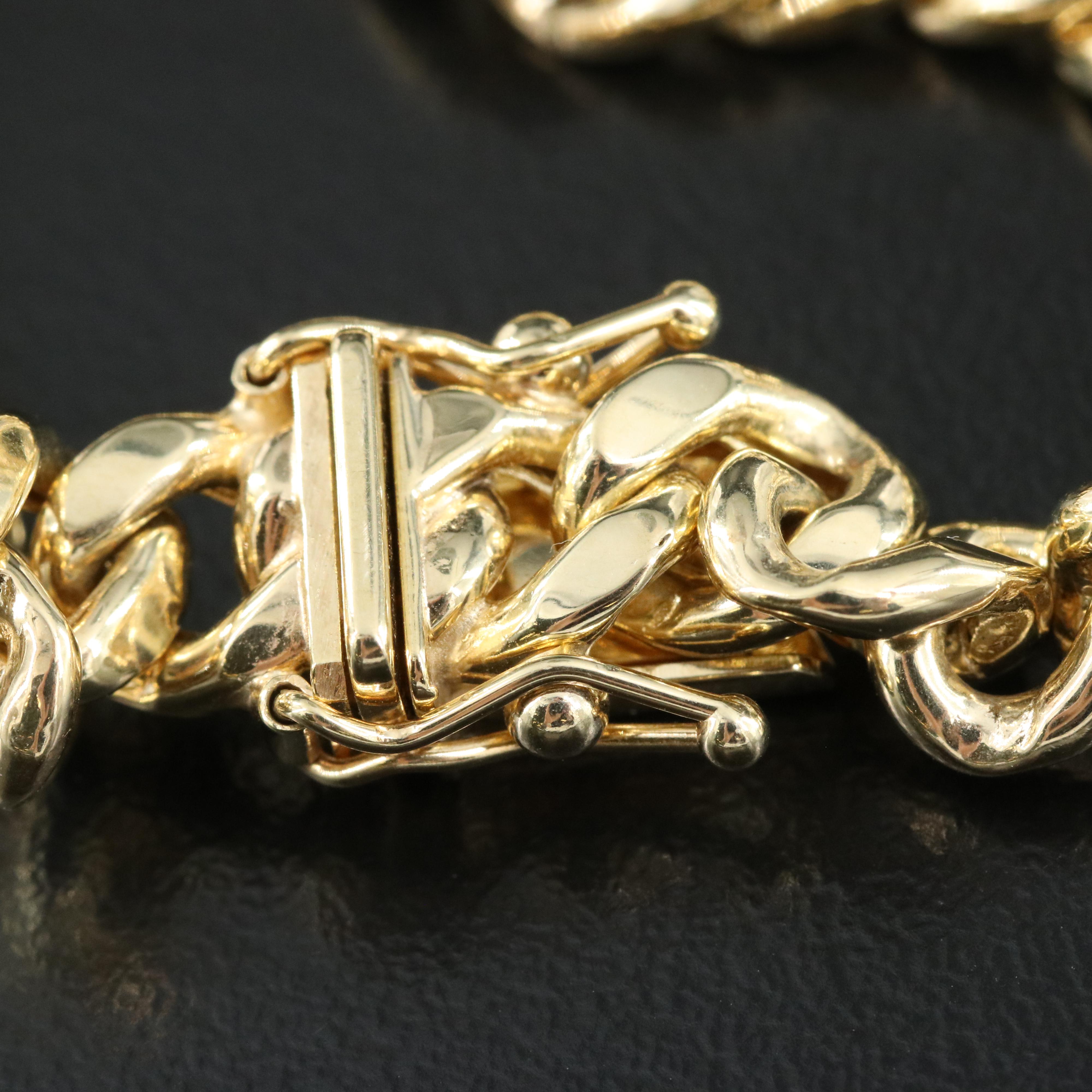 14K Curb Chain Necklace