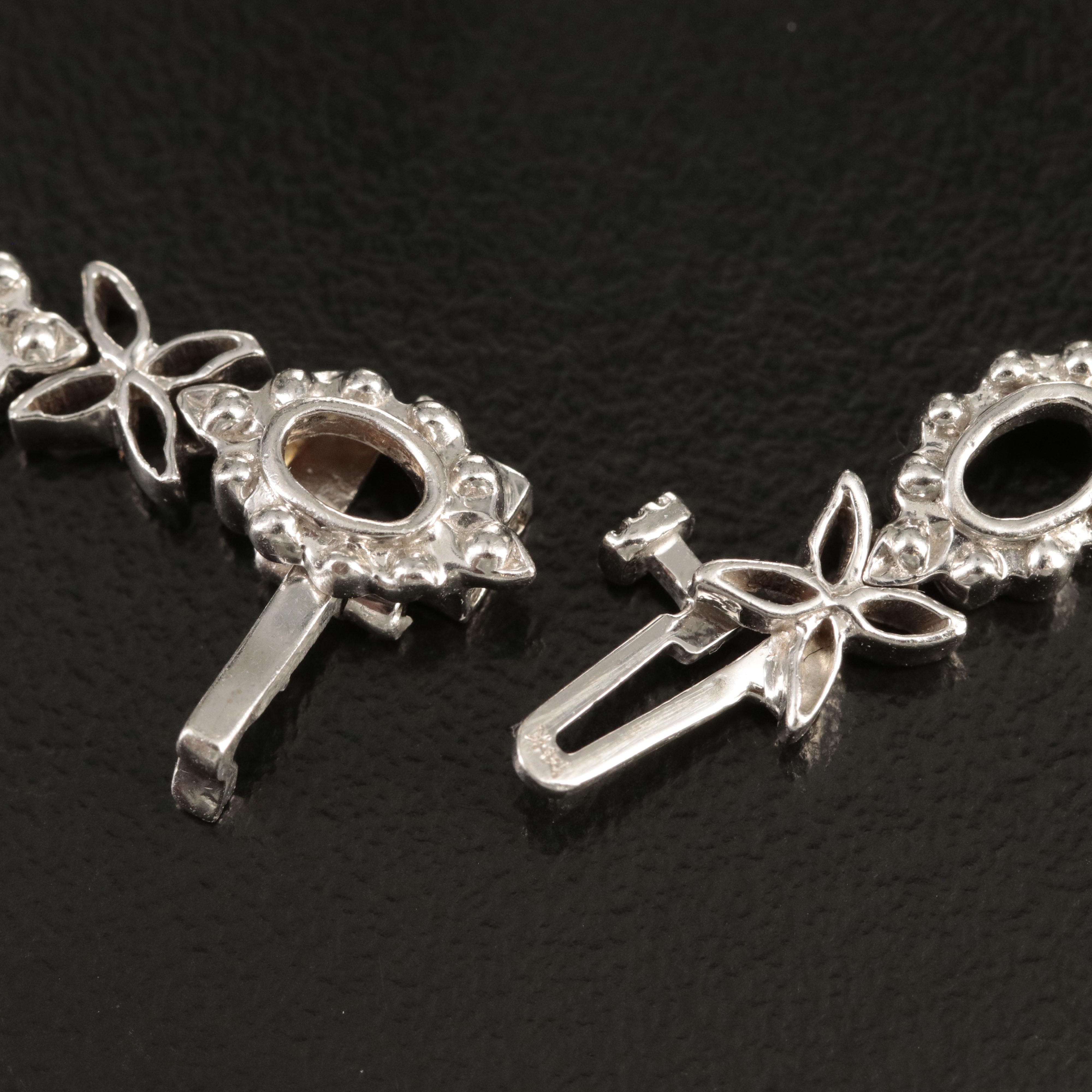 14K Sapphire and 3.02 CTW Diamond Necklace