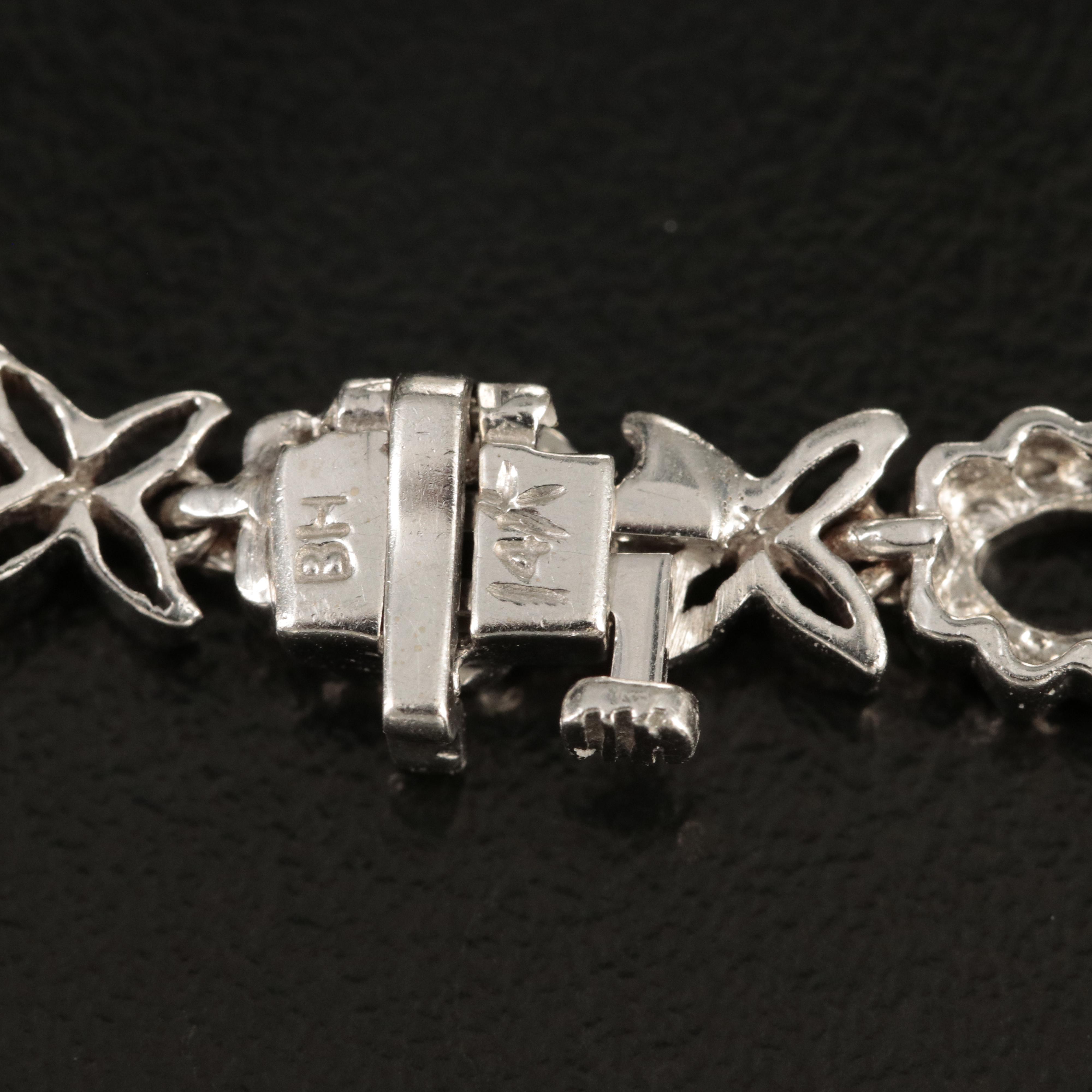 14K Sapphire and 3.02 CTW Diamond Necklace