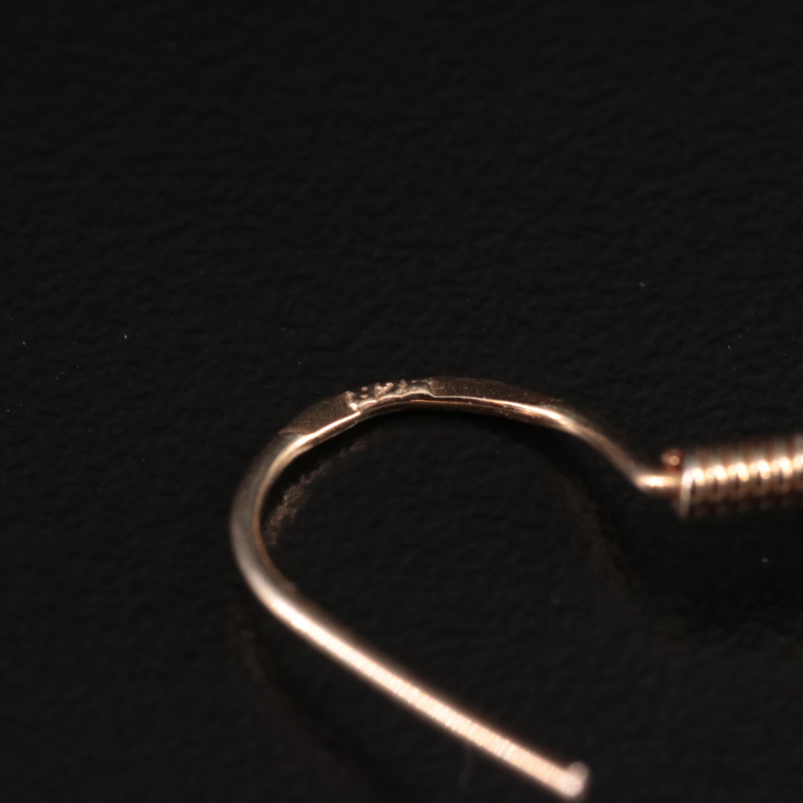 Sterling Citrine and Amethyst Dangle Earrings