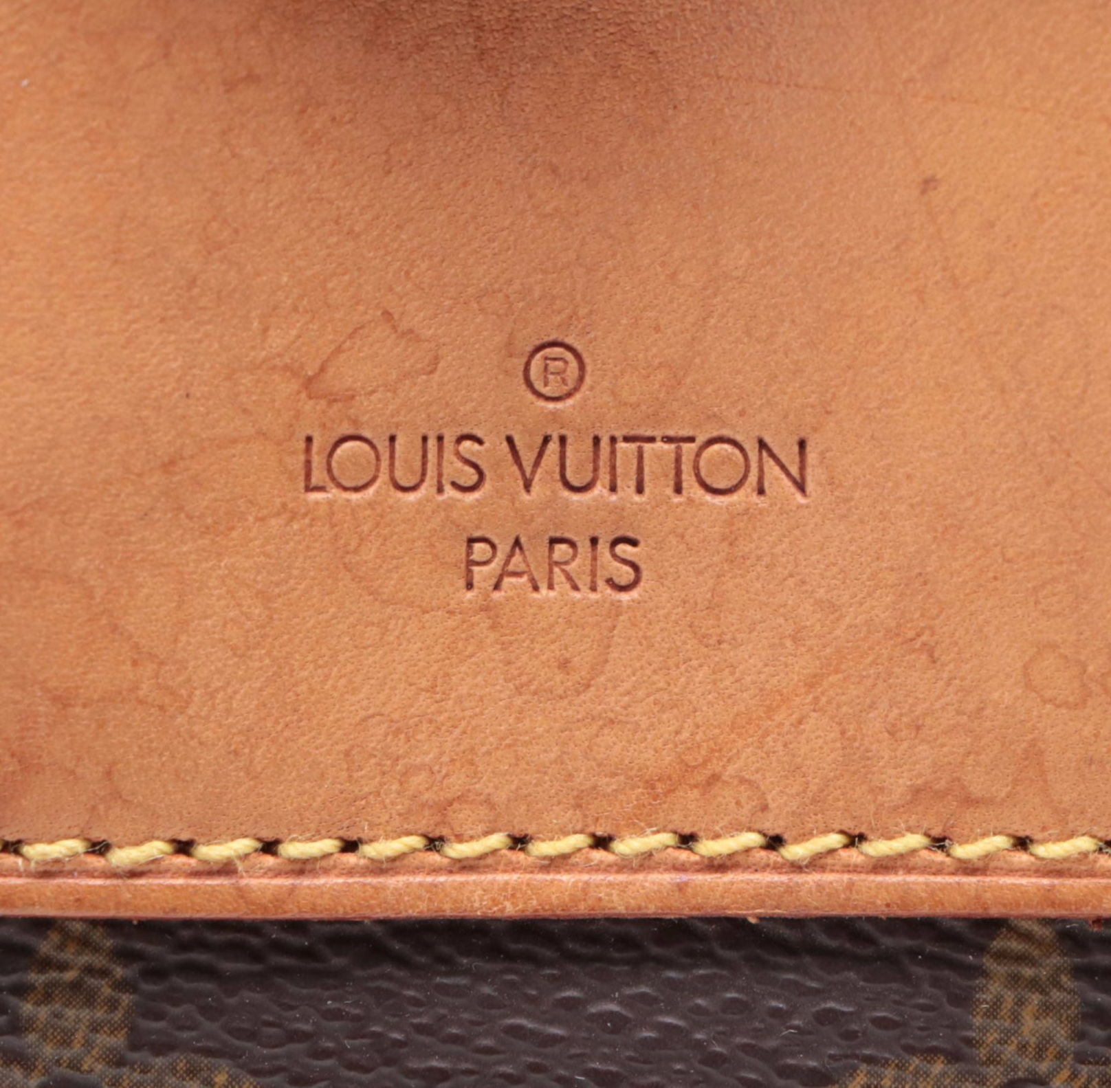 Louis Vuitton Deauville Bag in Monogram Canvas and Vachetta Leather