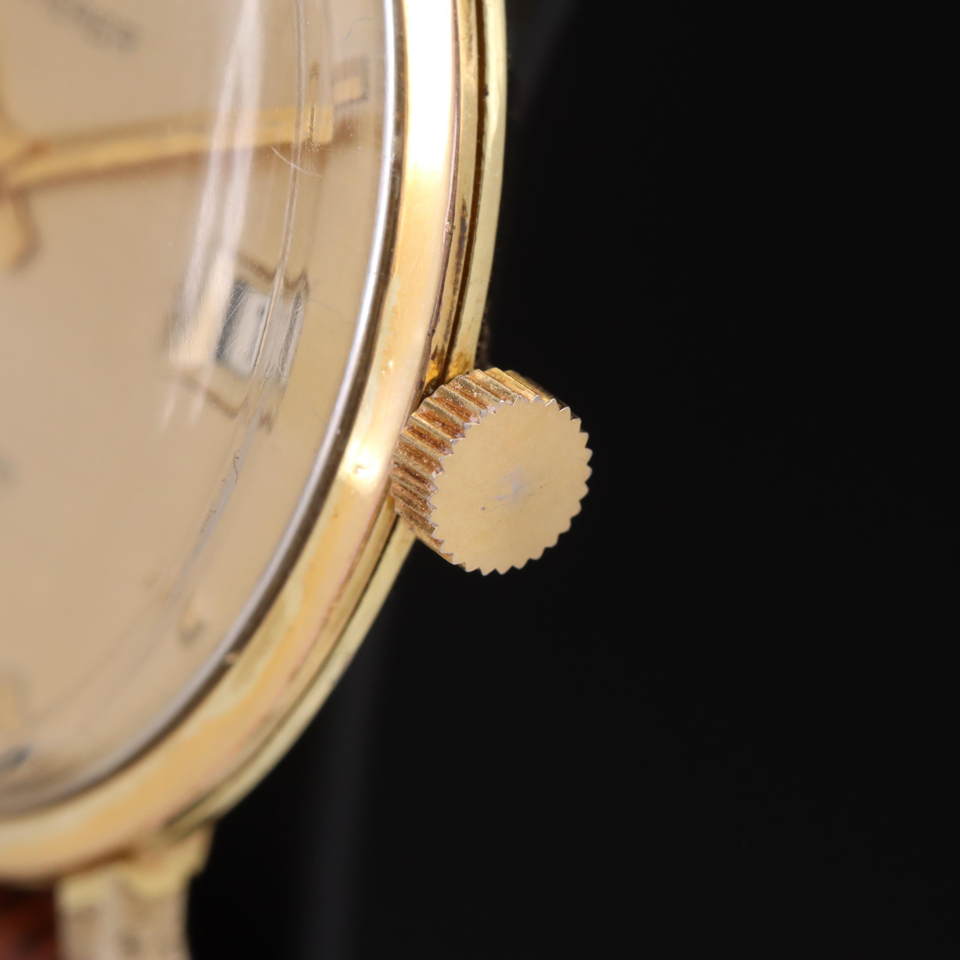 Swiss Bucherer Date Officially Certified Chronometer Watch