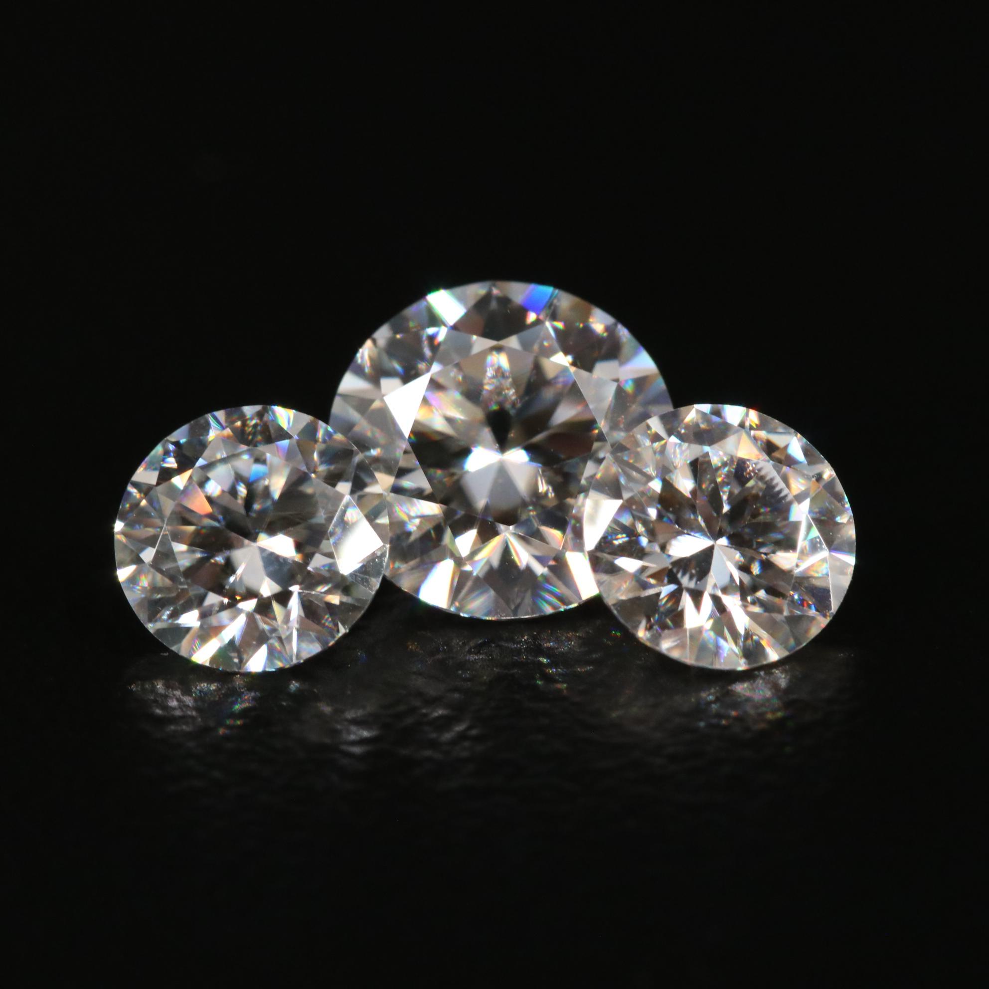 Loose 2.32 CTW Moissanite Lot