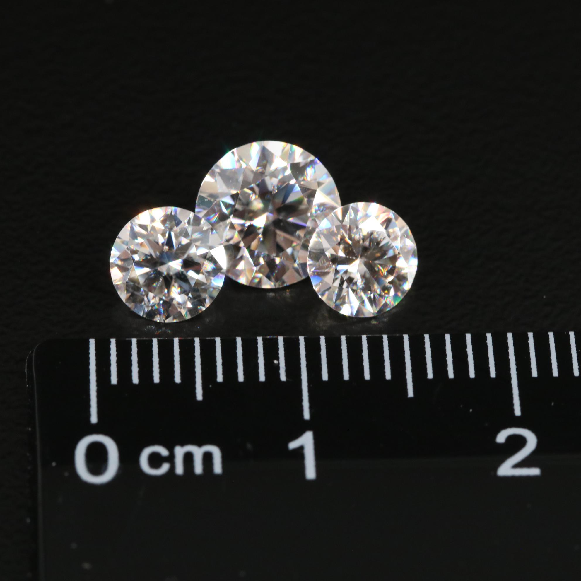 Loose 2.32 CTW Moissanite Lot