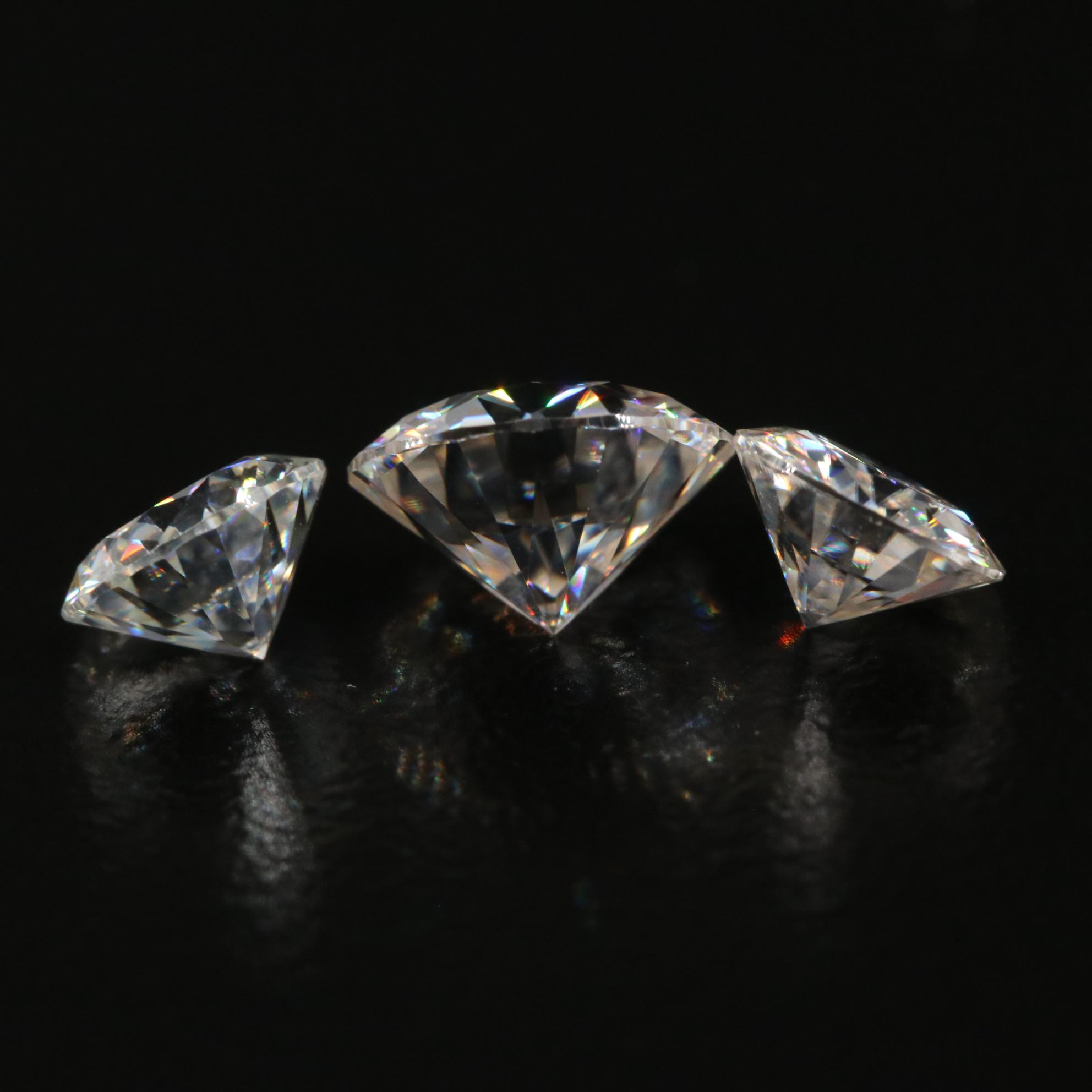 Loose 2.32 CTW Moissanite Lot