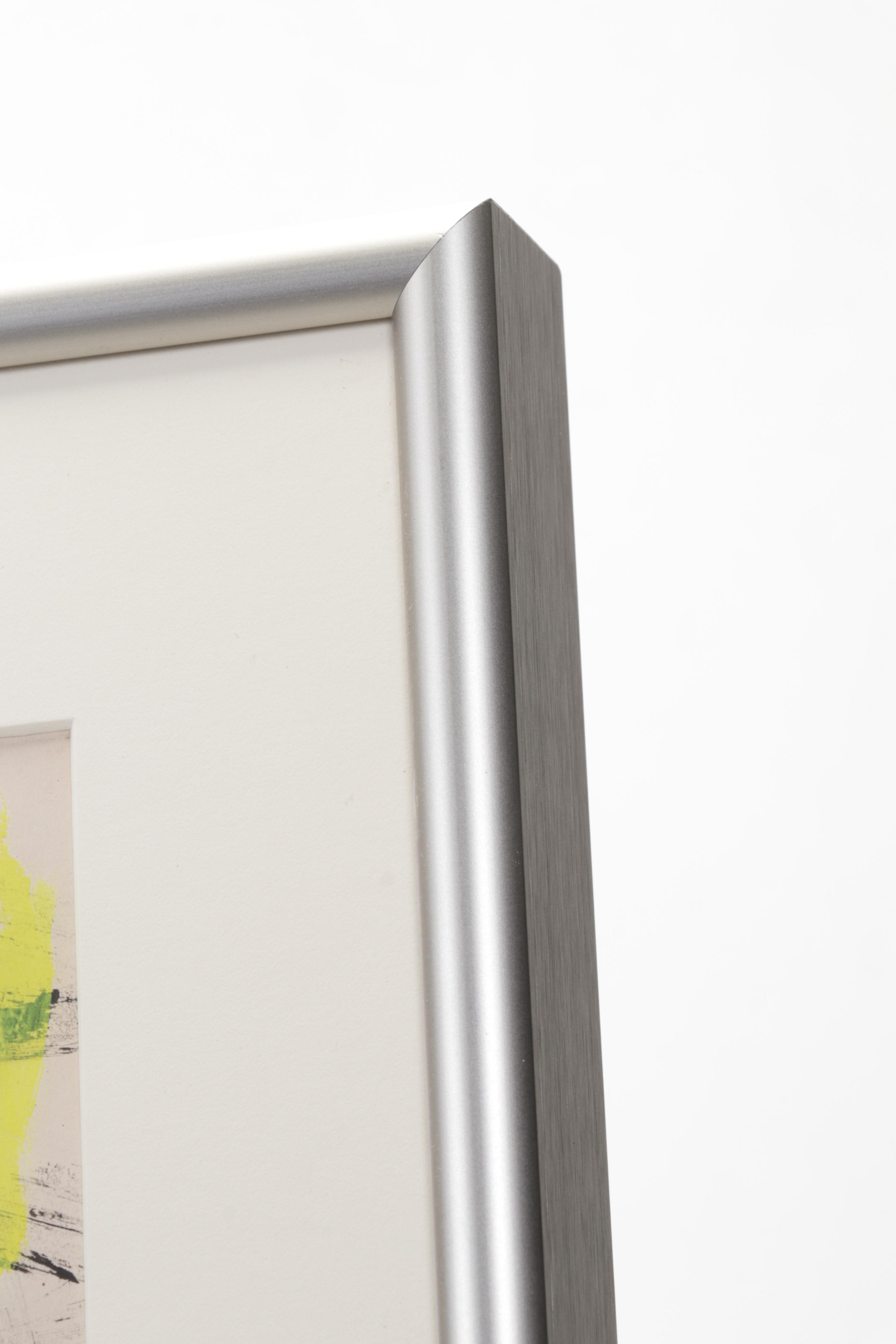 Sidney Chafetz Acrylic Painting of Abstract Figures, Circa 1990