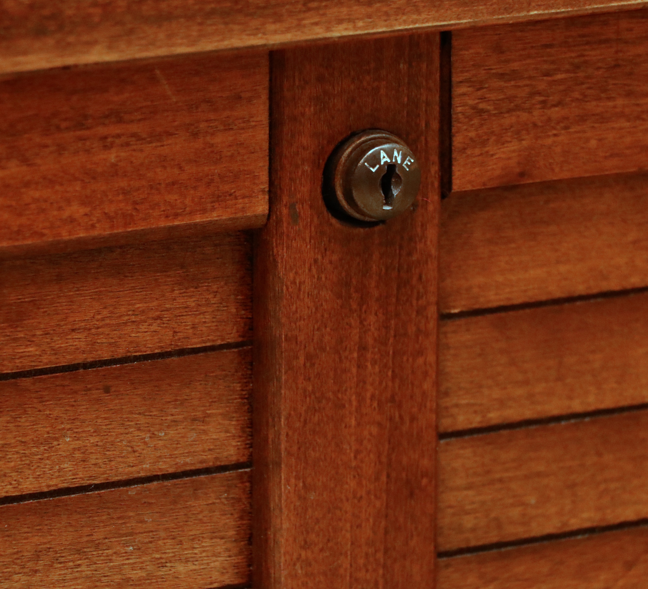 Lane Louvered Front Cedar Lined Blanket Chest