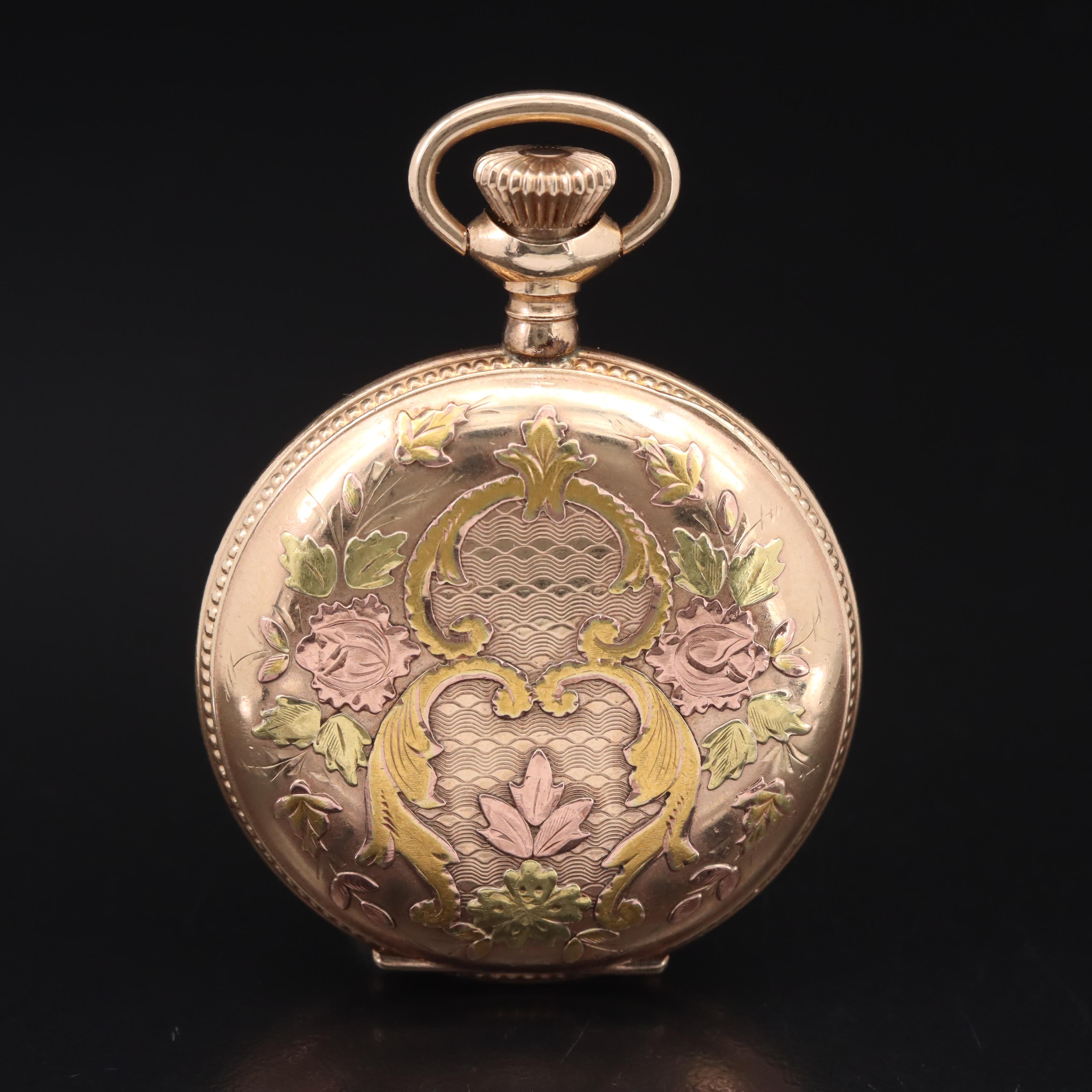 Vintage Tavannes Swiss Pocket Watch