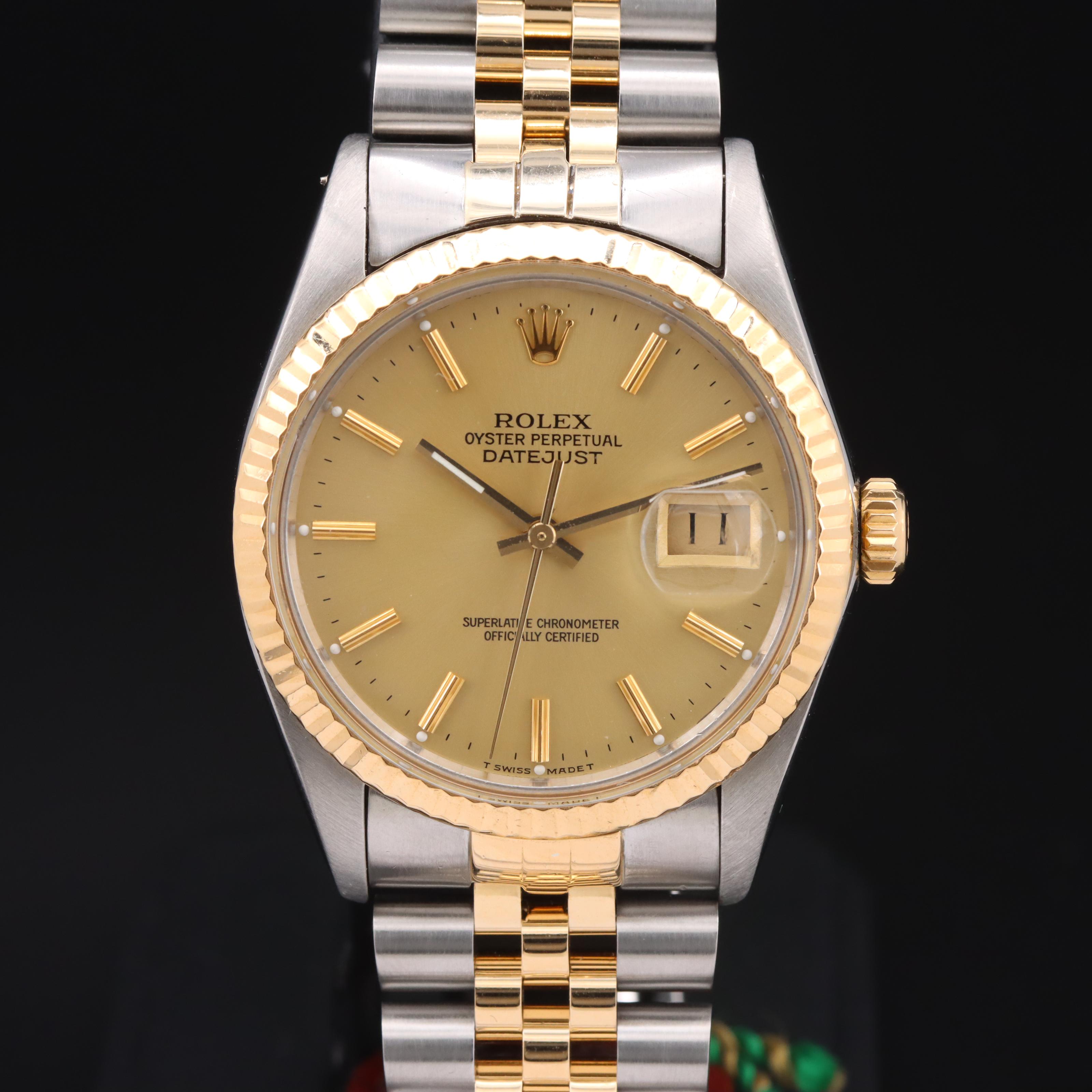 1987 Rolex Oyster Perpetual Datejust Watch