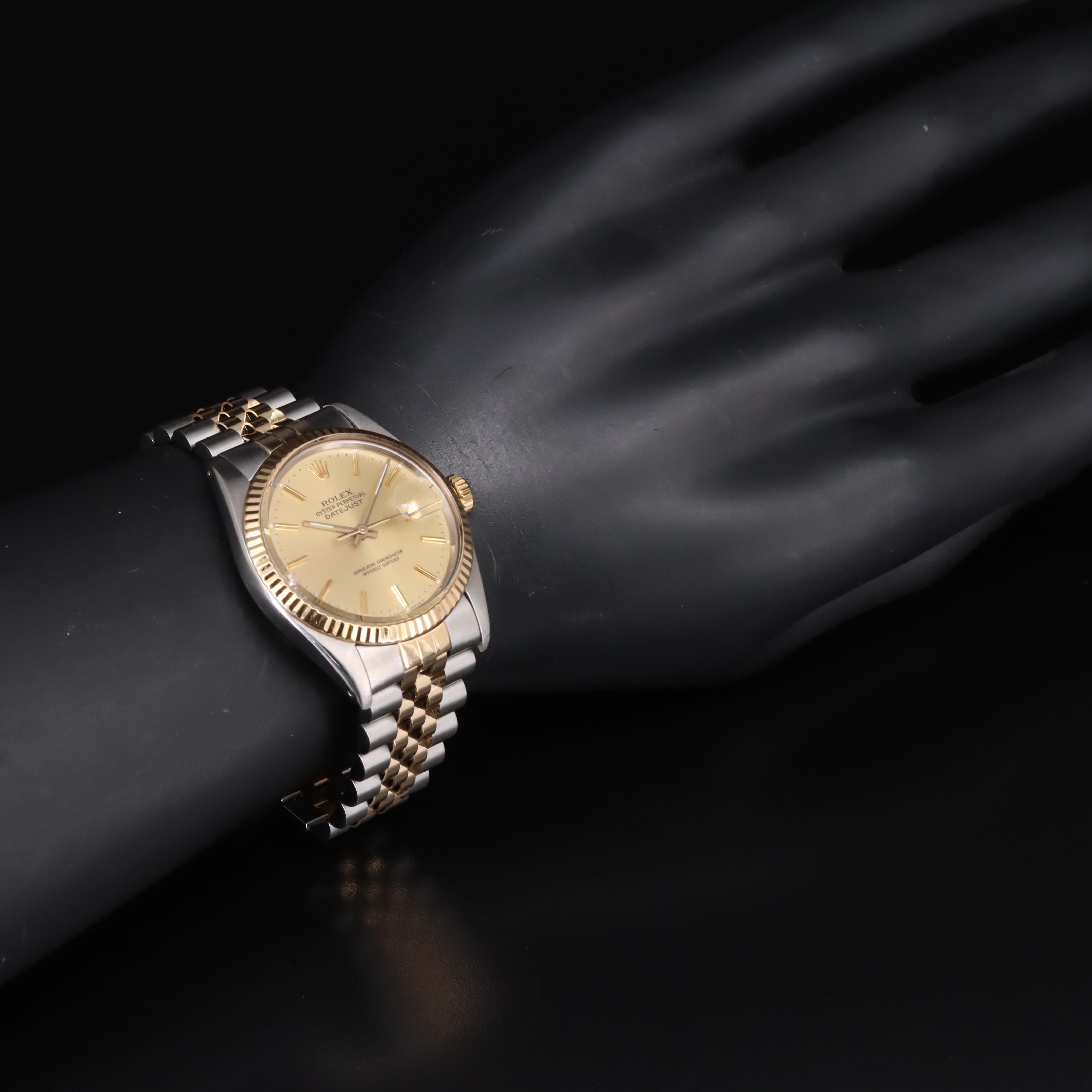 1987 Rolex Oyster Perpetual Datejust Watch