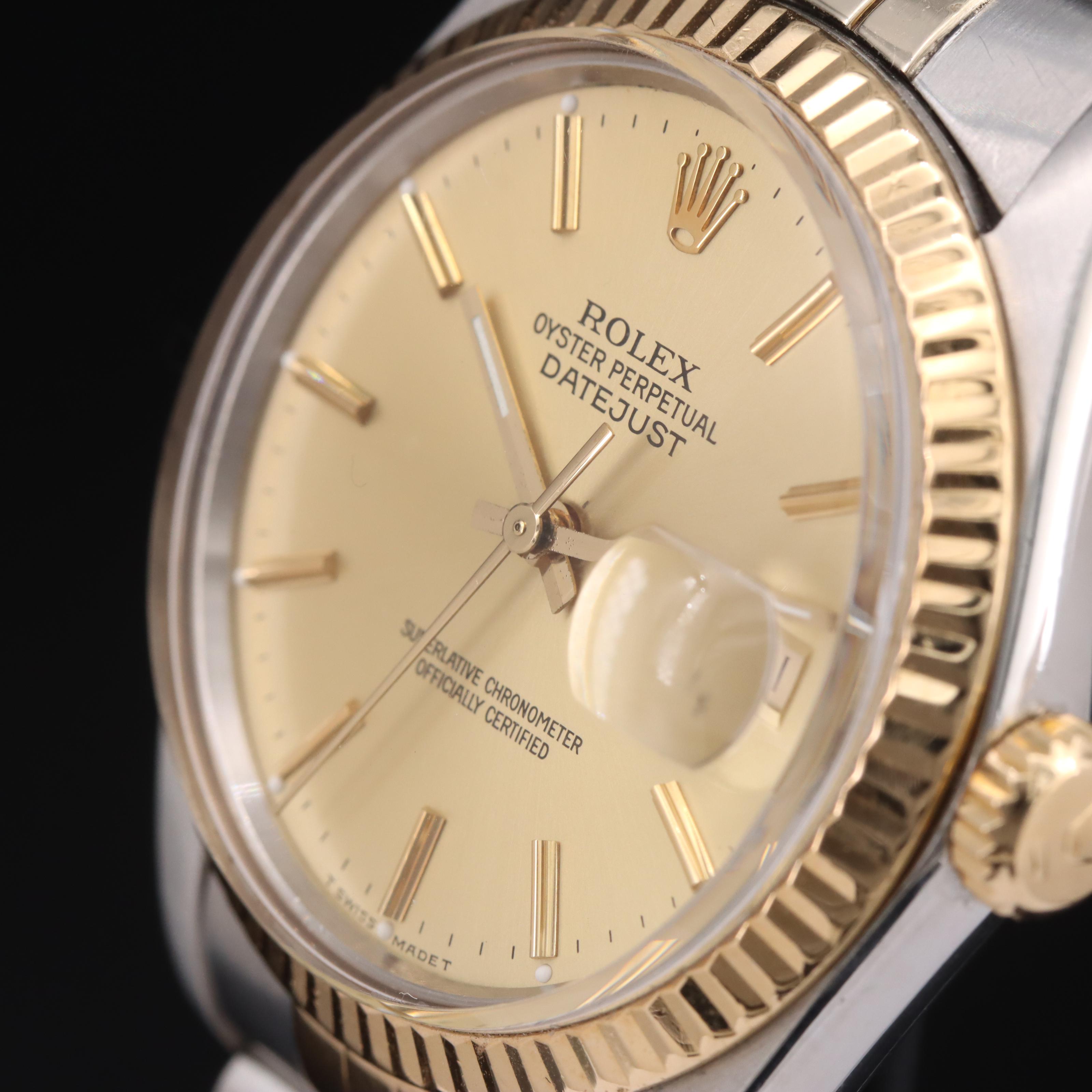 1987 Rolex Oyster Perpetual Datejust Watch