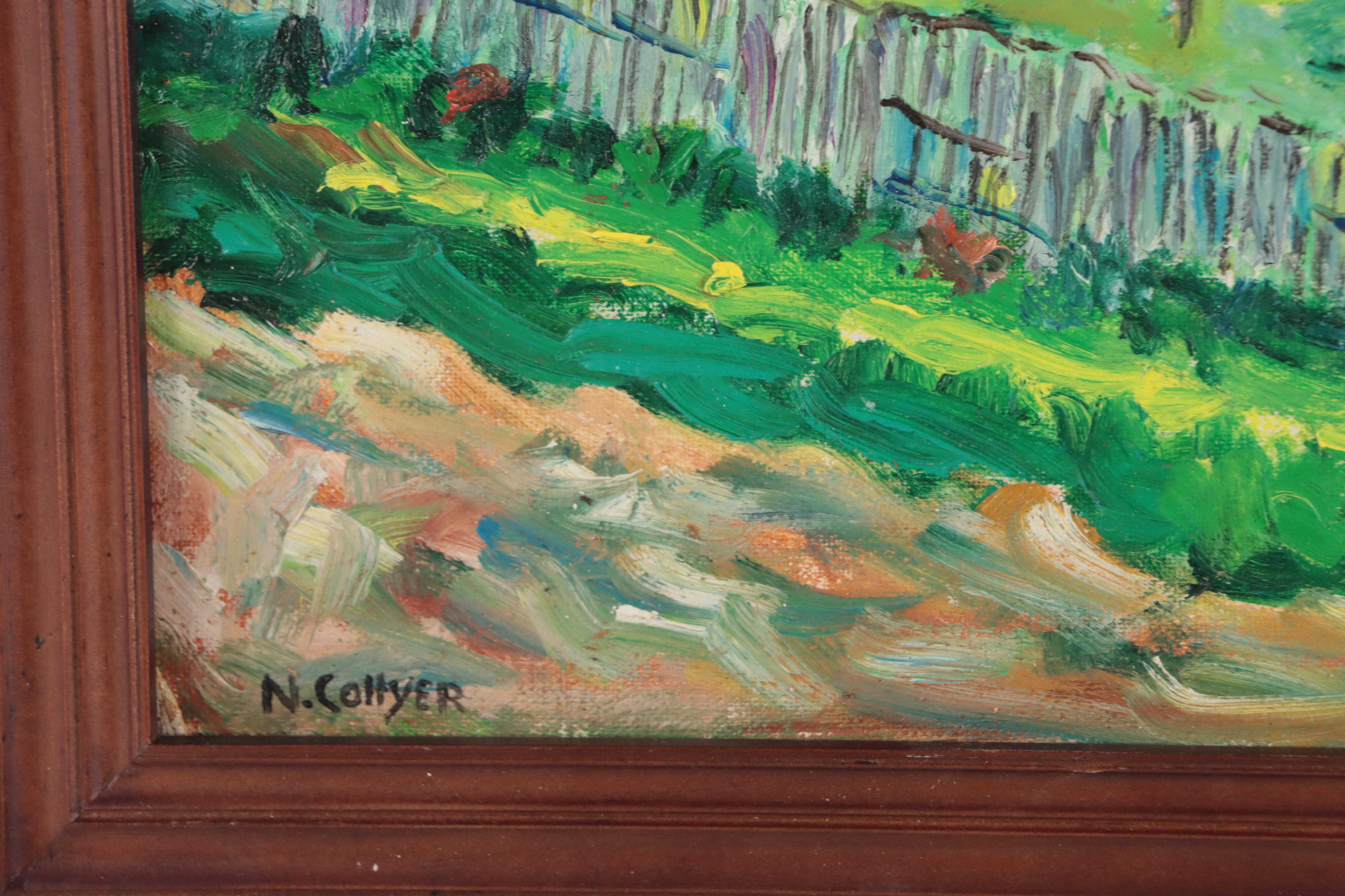 Nora Collyer Oil Painting of Landscape