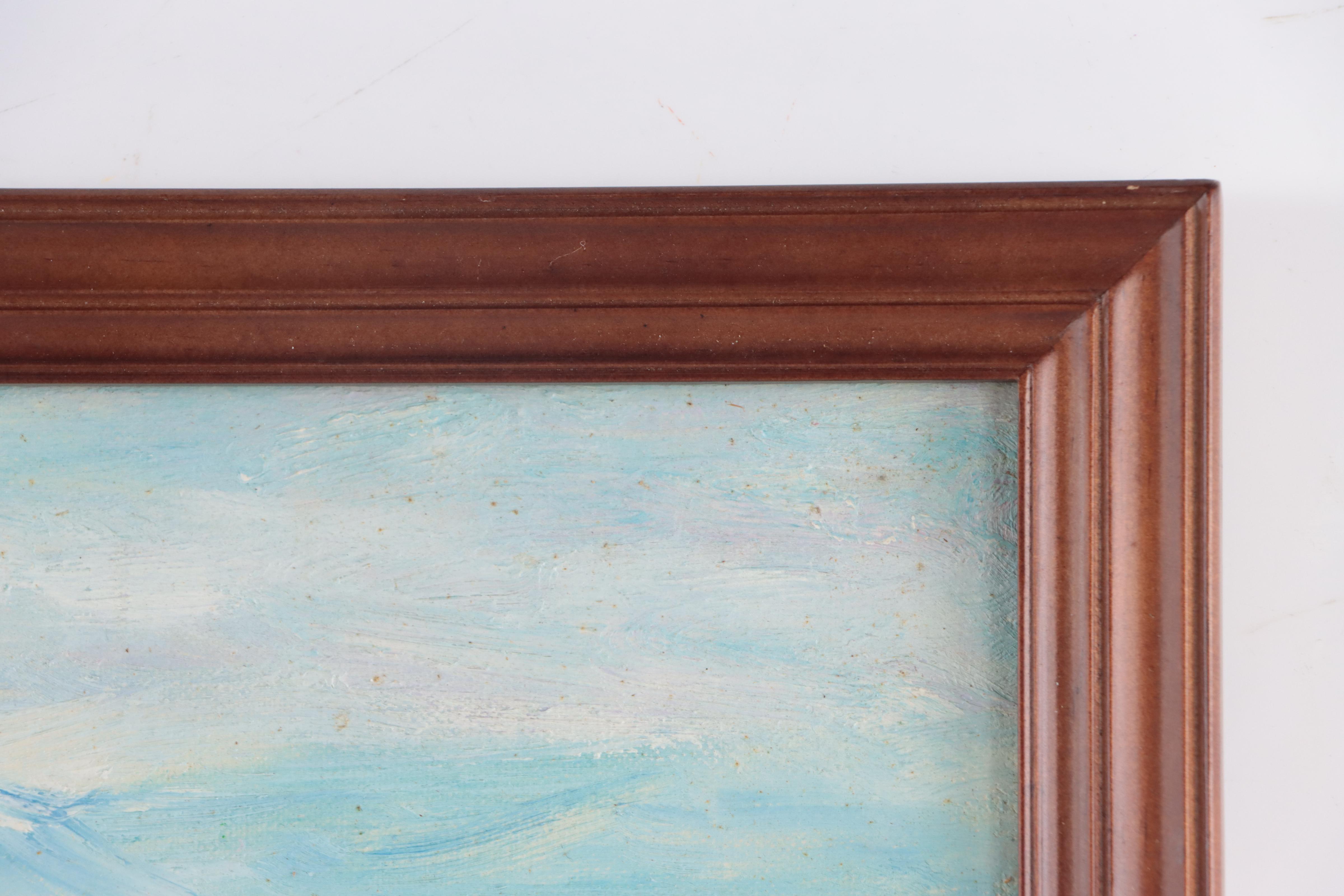 Nora Collyer Oil Painting of Landscape