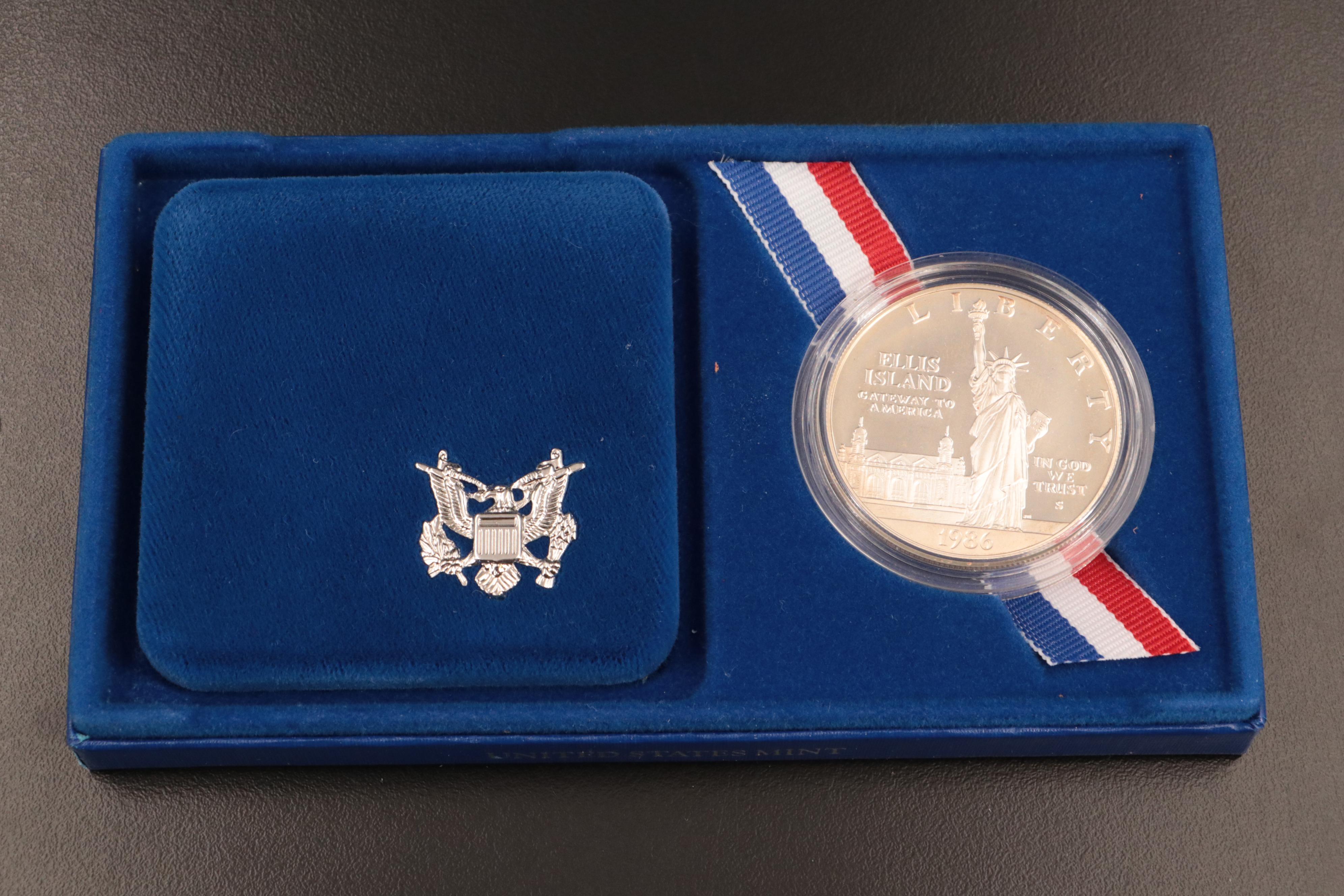 Small Collection of U.S. Coins Including a Set of Silver War Nickels