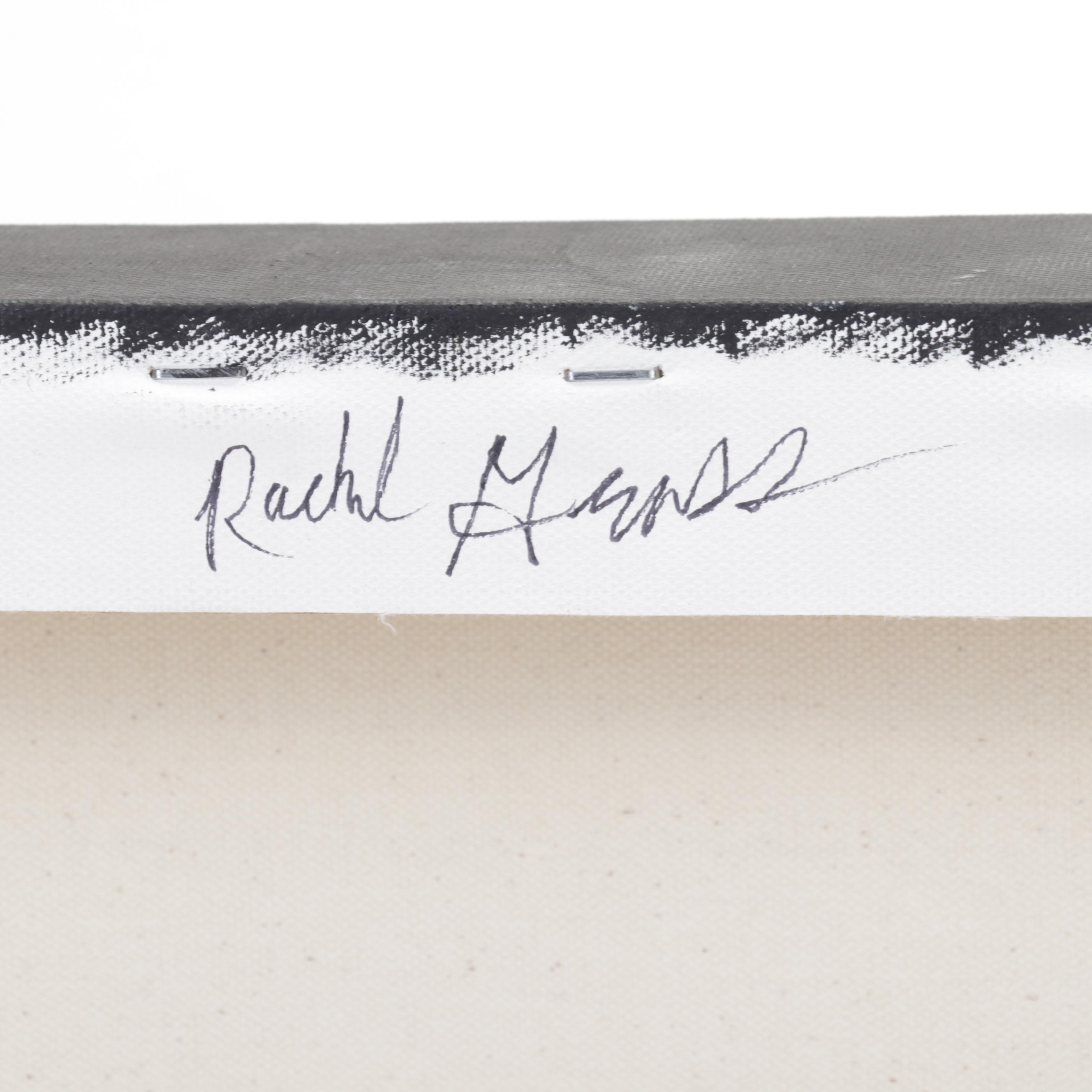 Rachel Grass Acrylic Painting "Dusk Along the Road," 2015