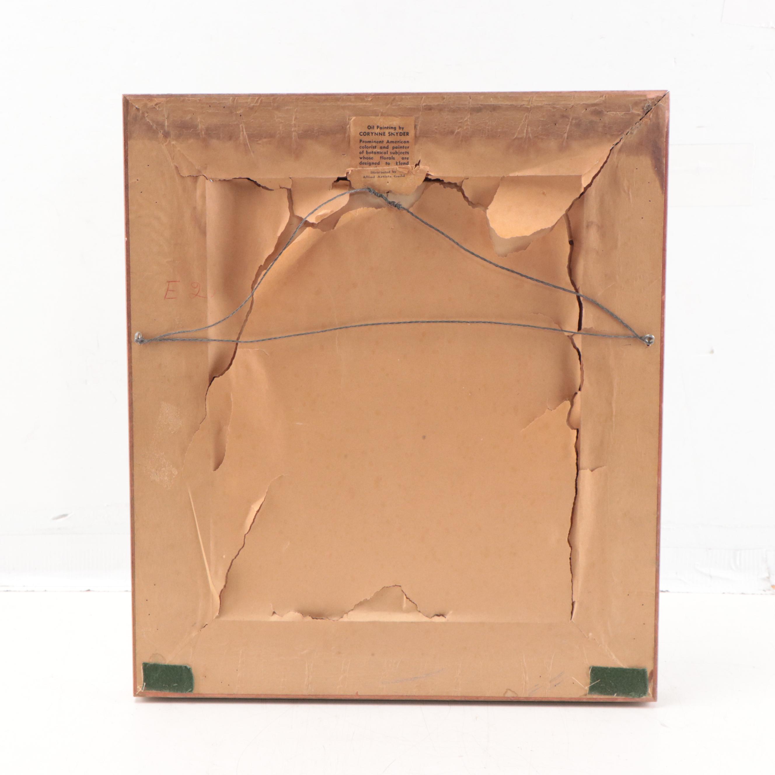 Corynne Snyder Oil Painting of Cherry Blossoms