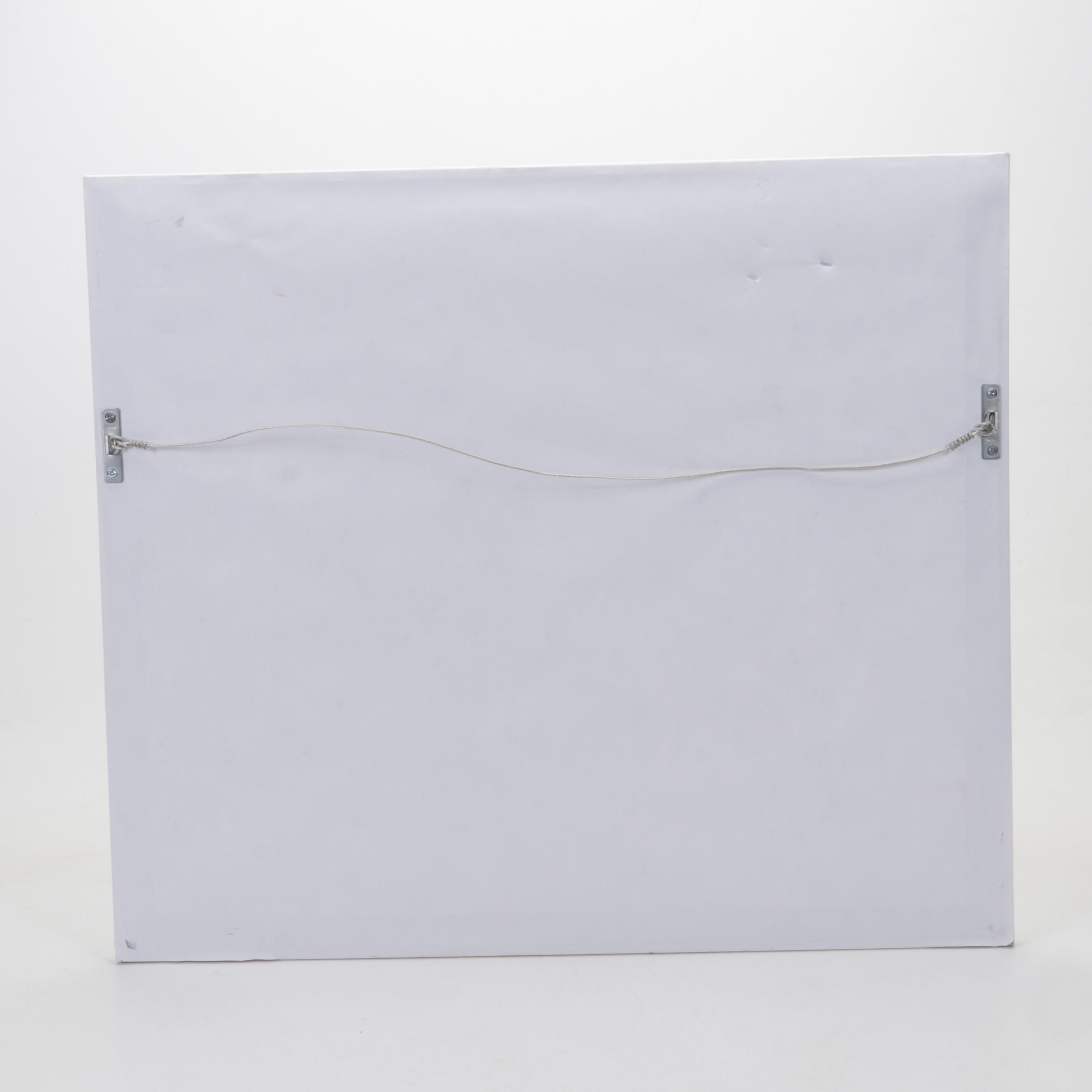 Jean-Claude Picot Seriolithograph "Le Balcon à St. Tropez," Circa 2002