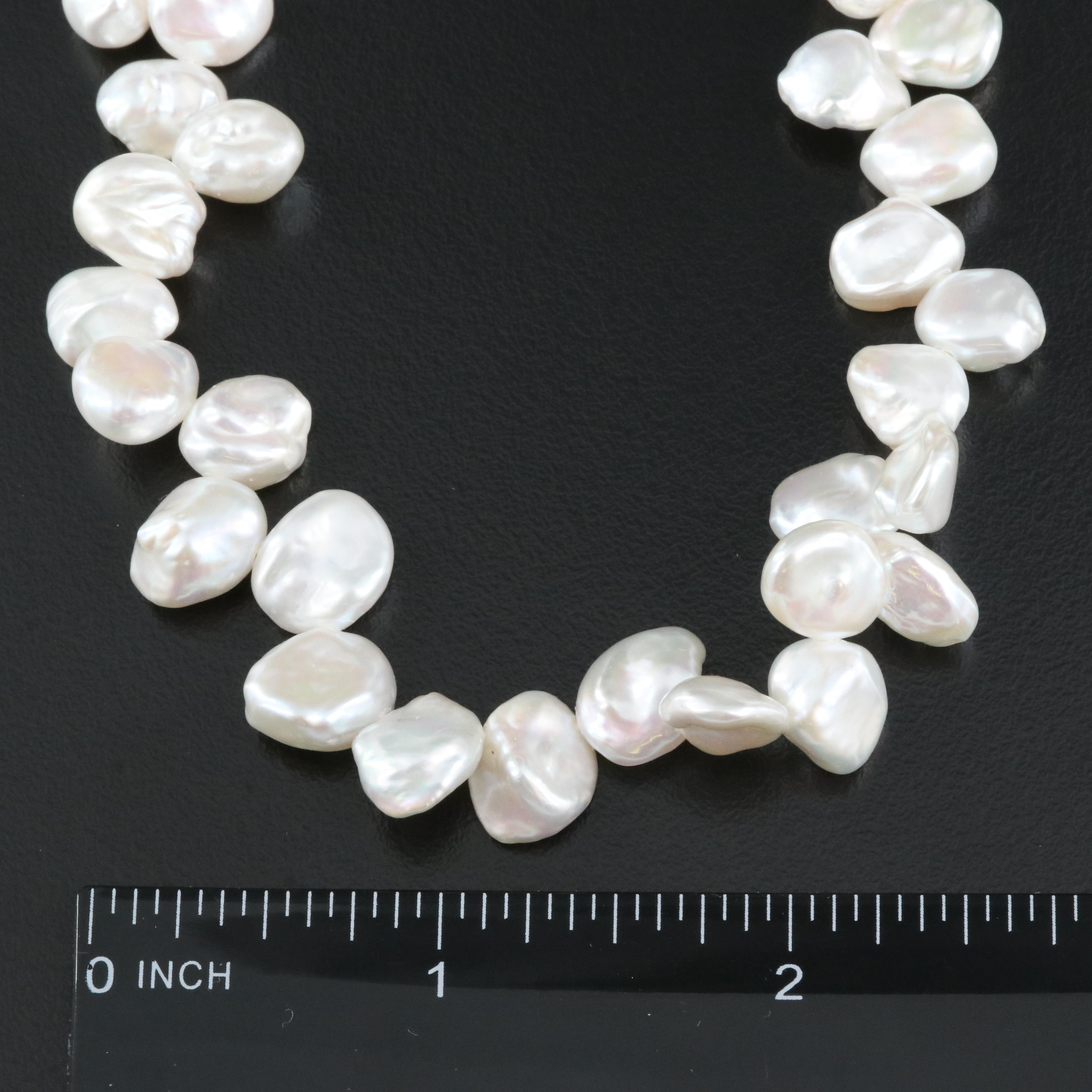 Honora Pearl Necklace with Sterling Clasp