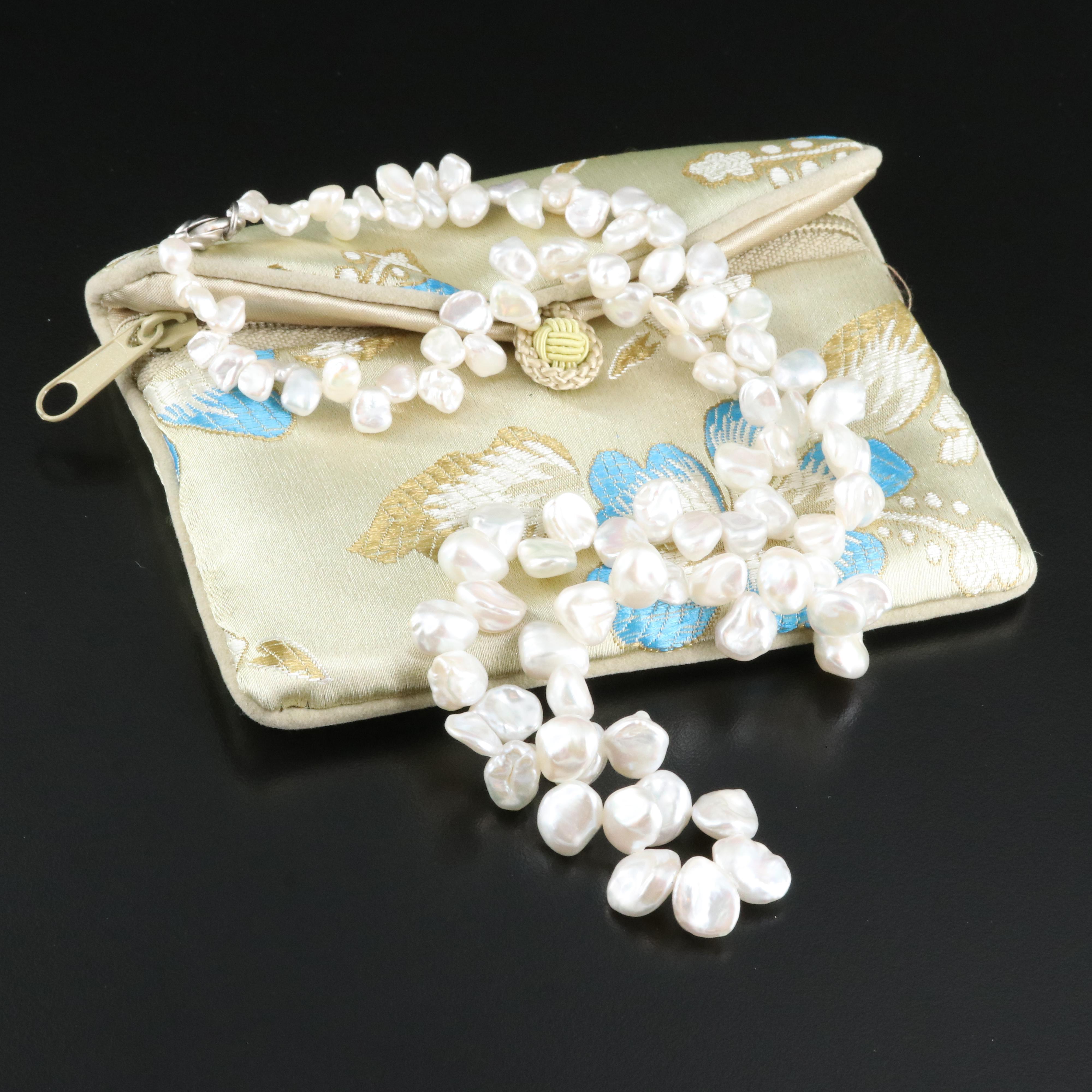 Honora Pearl Necklace with Sterling Clasp