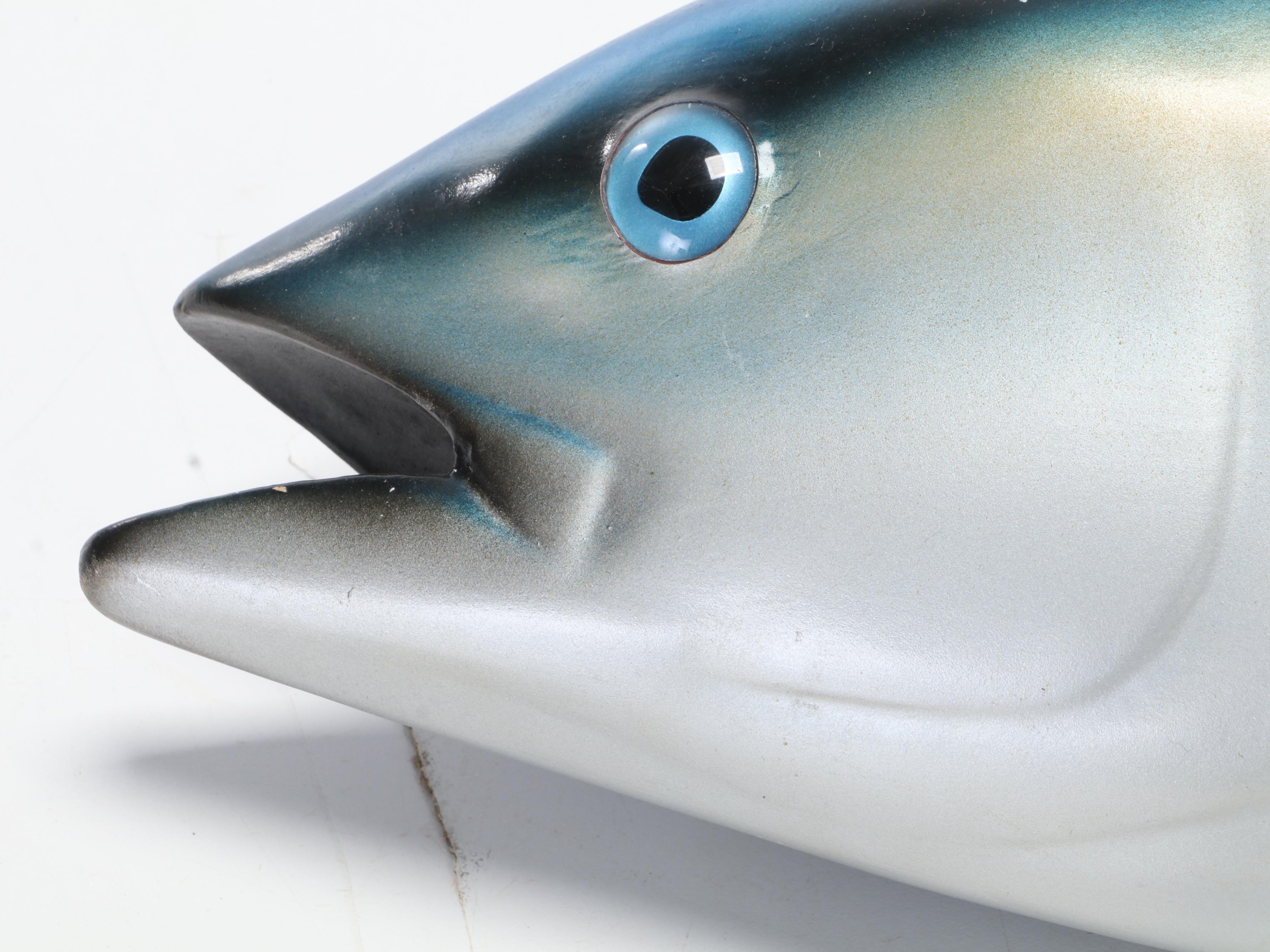 Taxidermy Skipjack Tuna Fiberglass Replica Full Body Mount