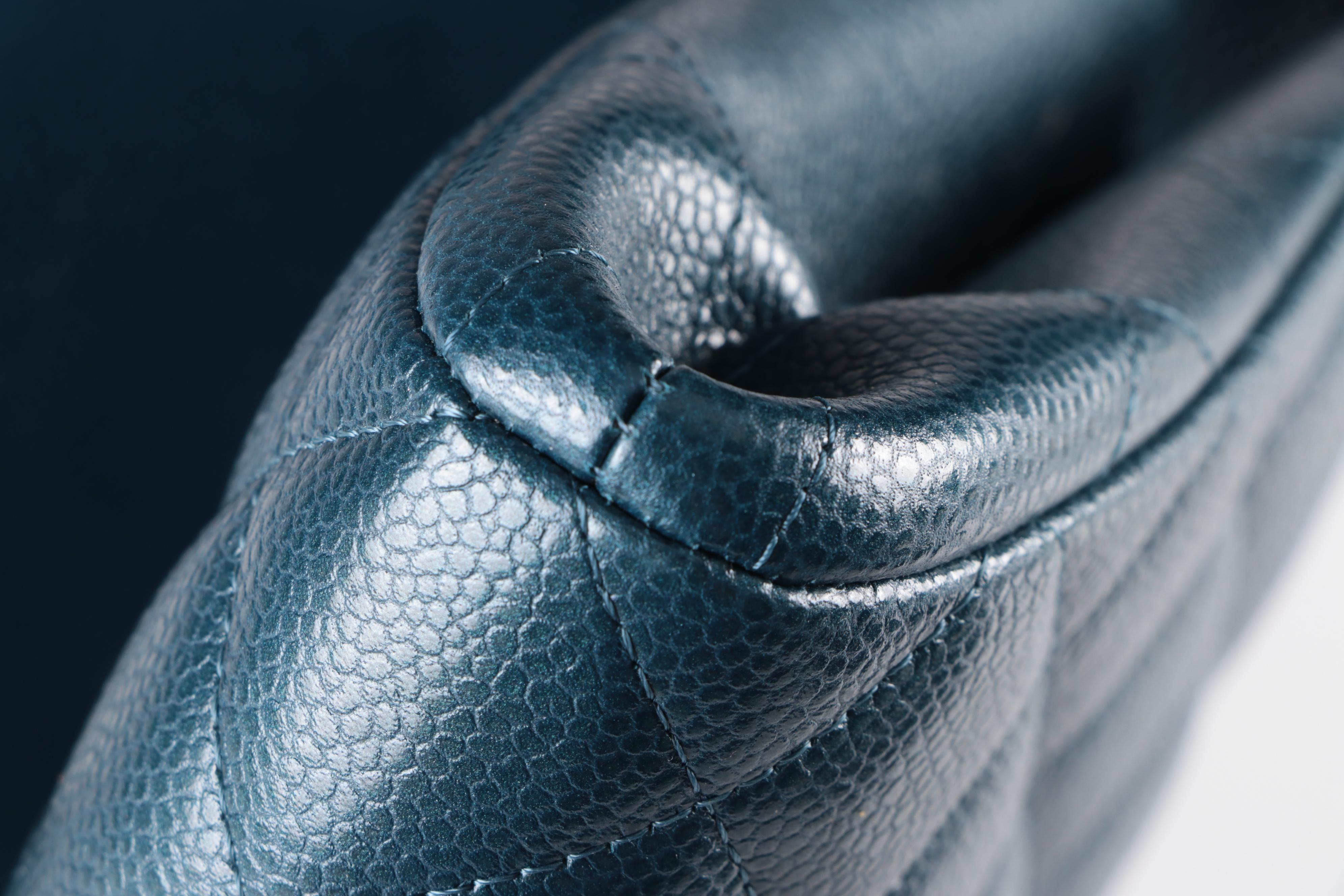 Chanel Clutch with Chain in Quilted Caviar Leather