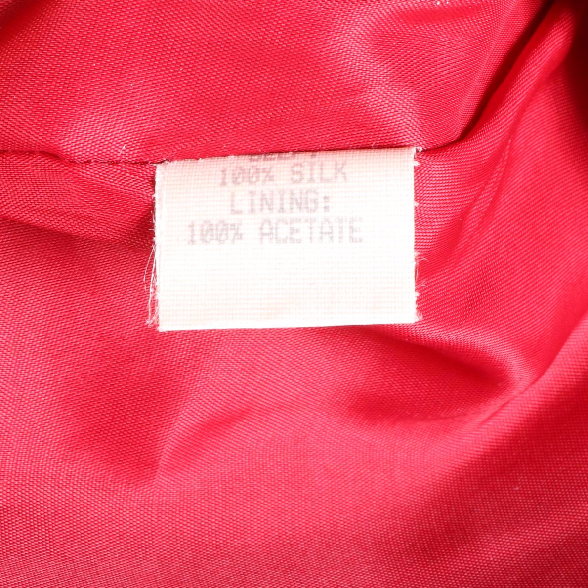 Le Marais Silk/Lace Ruffle Top and Carmen Marc Valvo Silk Maxi Skirt