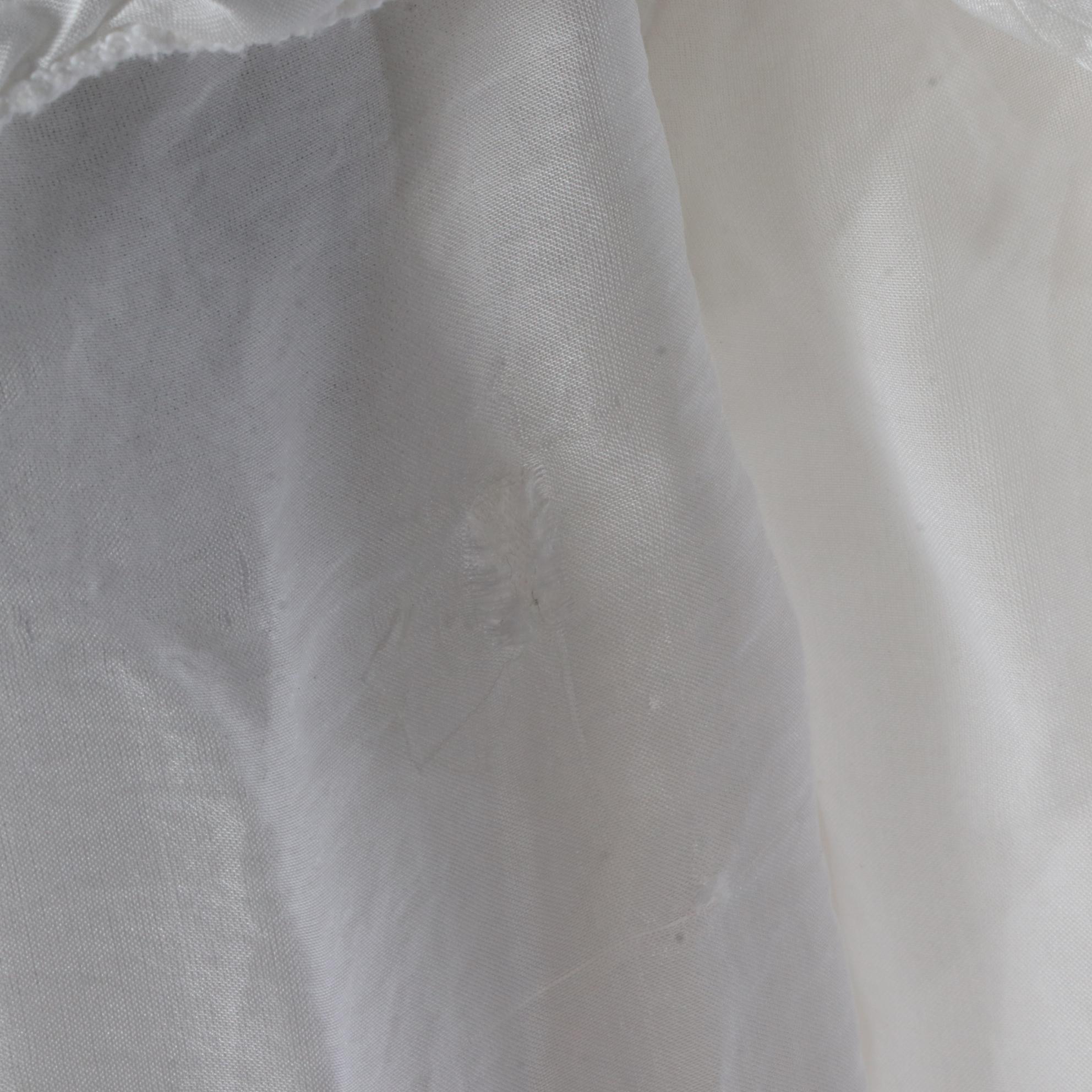 Le Marais Silk/Lace Ruffle Top and Carmen Marc Valvo Silk Maxi Skirt