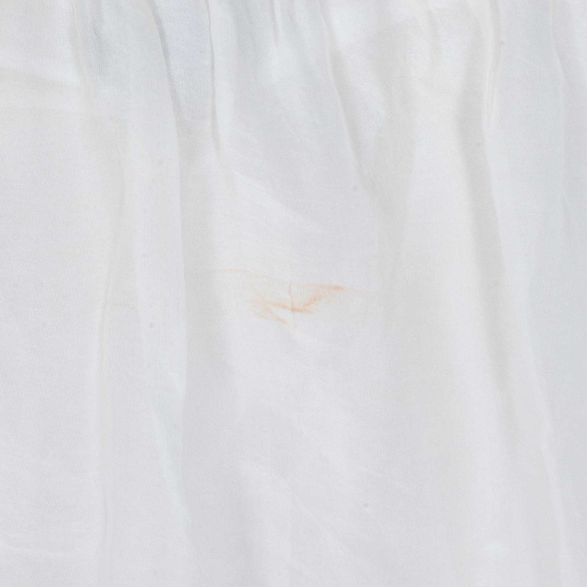 Le Marais Silk/Lace Ruffle Top and Carmen Marc Valvo Silk Maxi Skirt