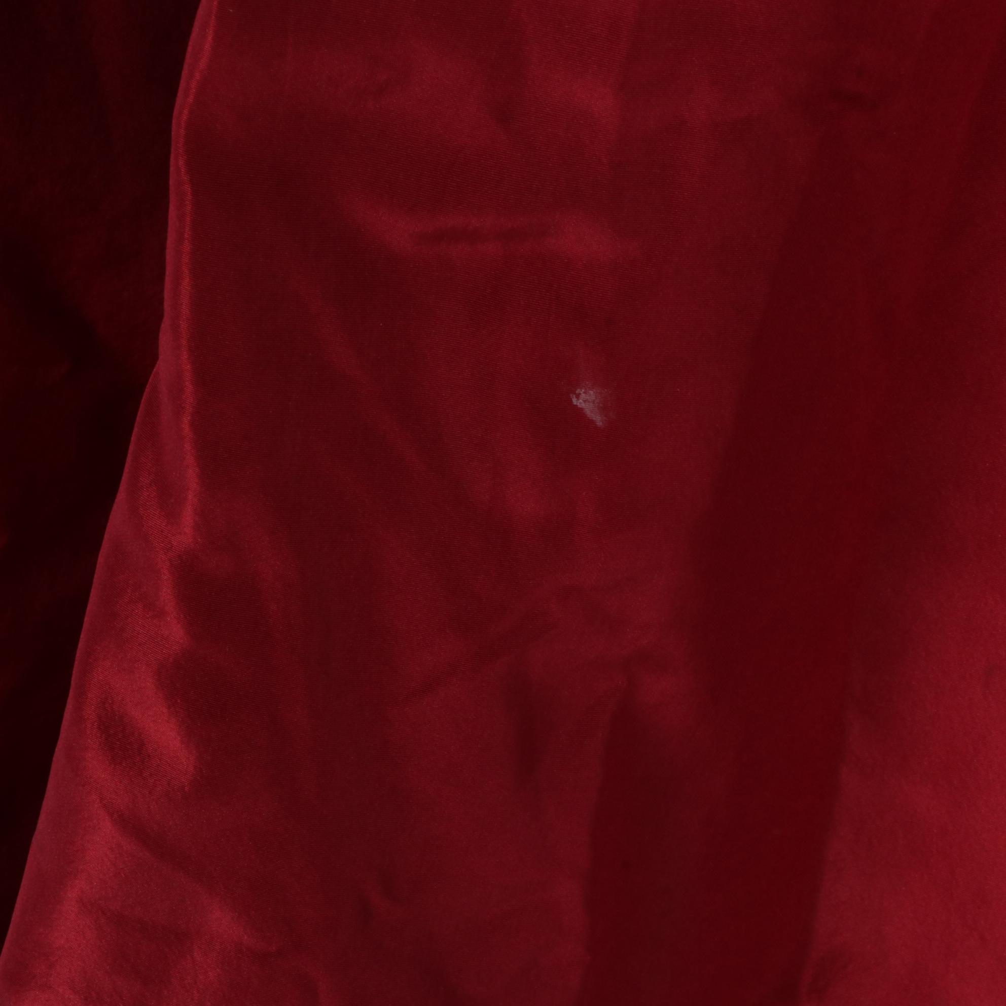 Le Marais Silk/Lace Ruffle Top and Carmen Marc Valvo Silk Maxi Skirt