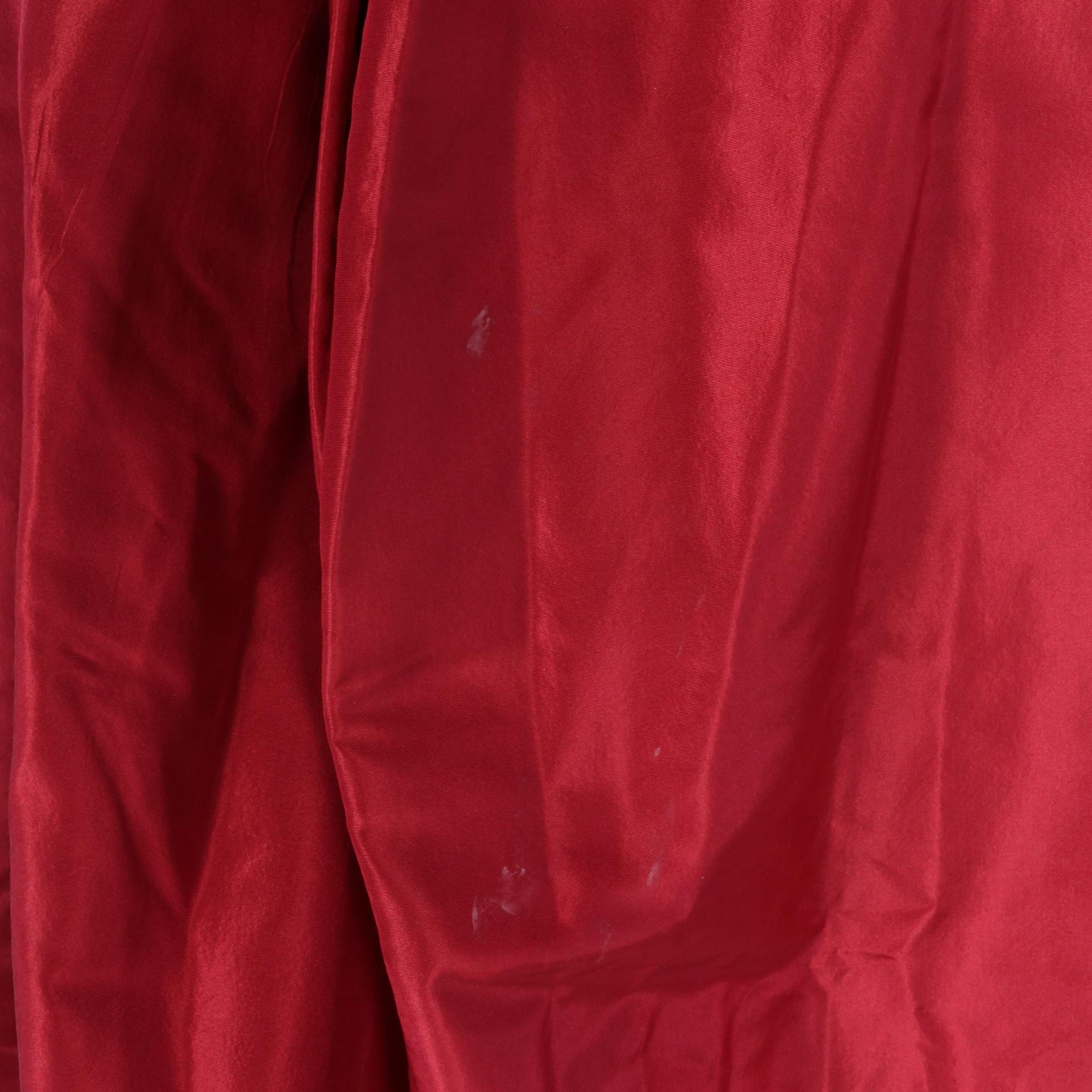 Le Marais Silk/Lace Ruffle Top and Carmen Marc Valvo Silk Maxi Skirt