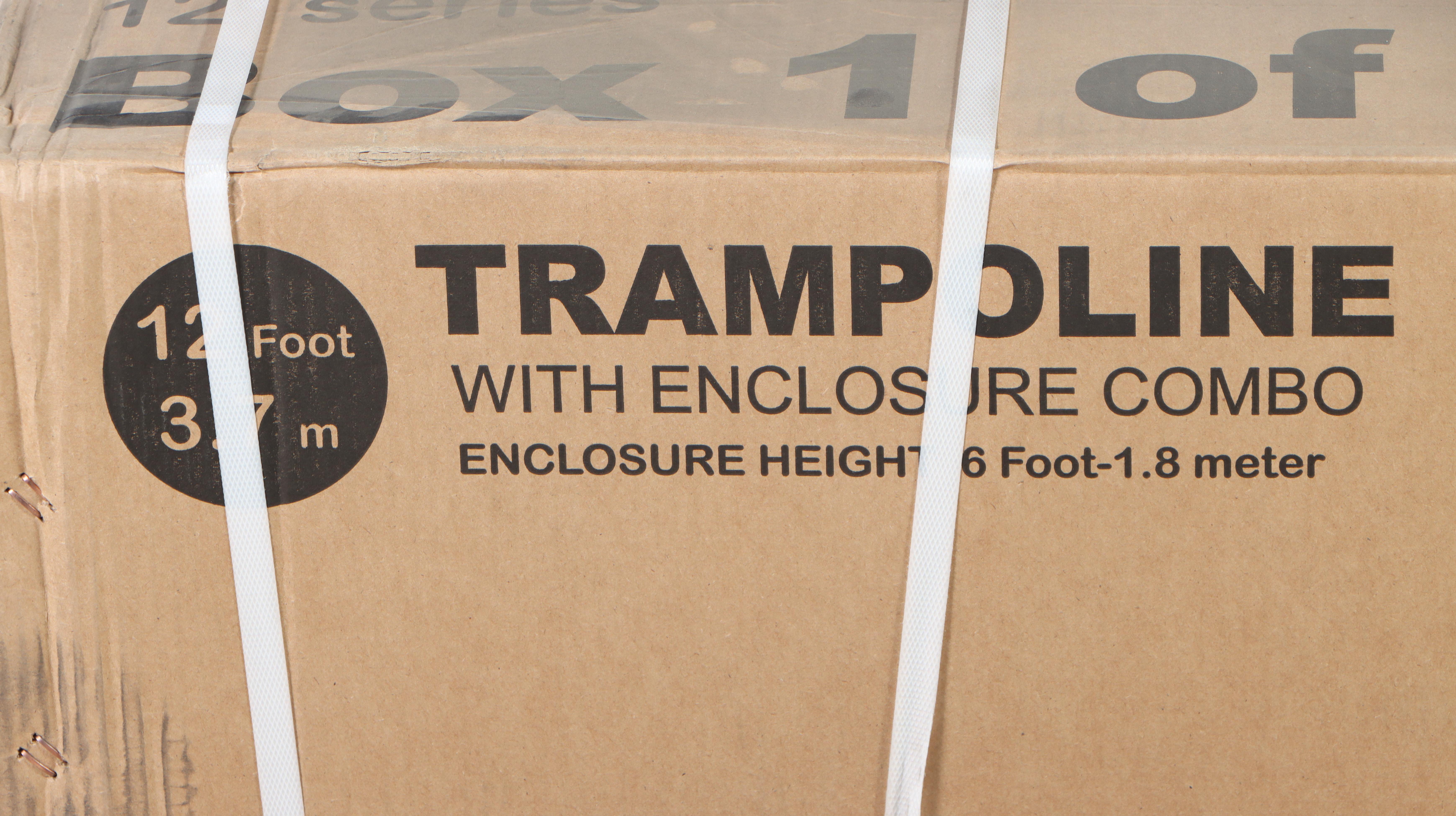 Skywalker Trampolines 12' Round Jump-N-Toss Trampoline with Enclosure