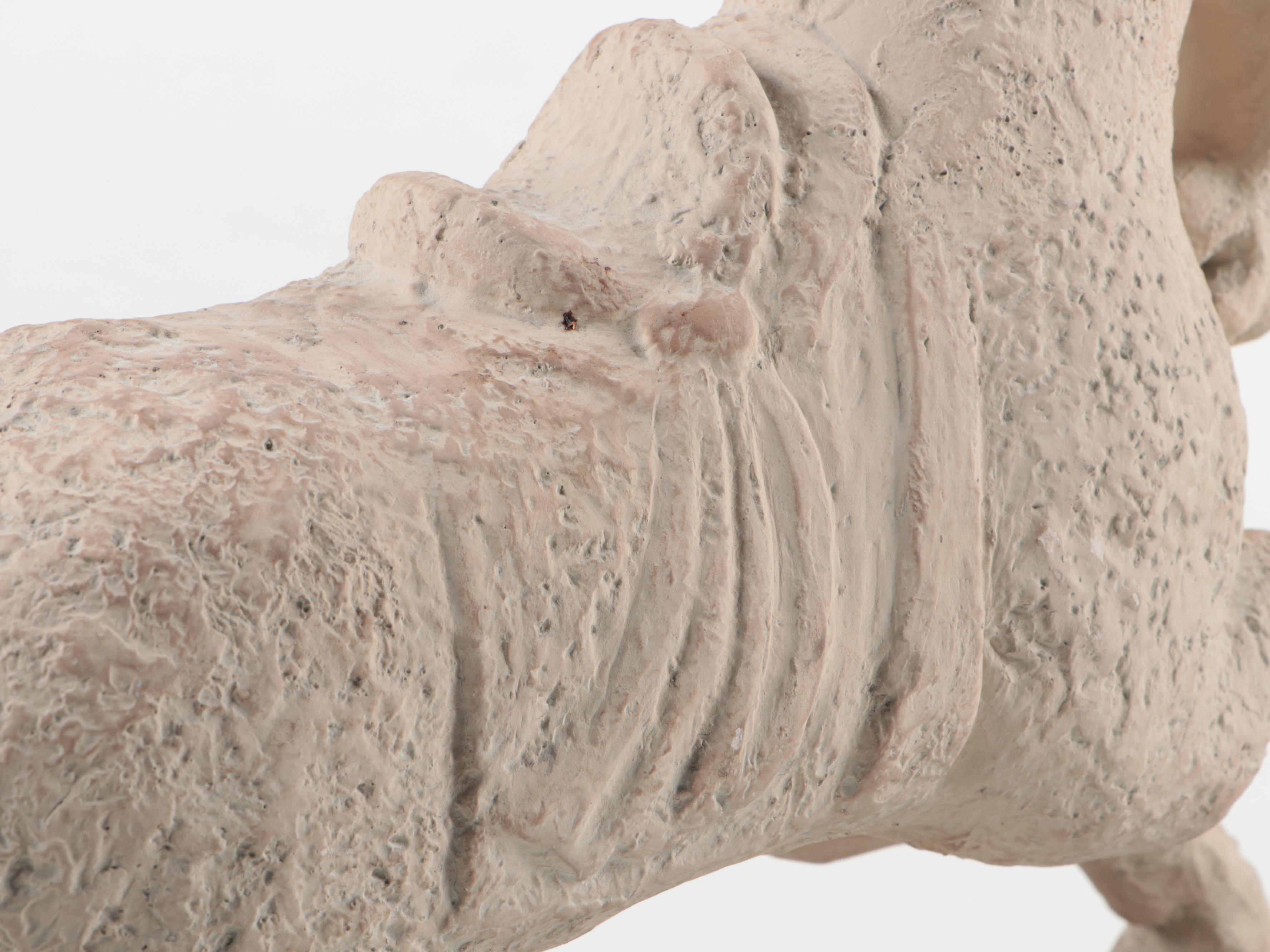 Austin Productions "Ming Horse" in Cast Plaster