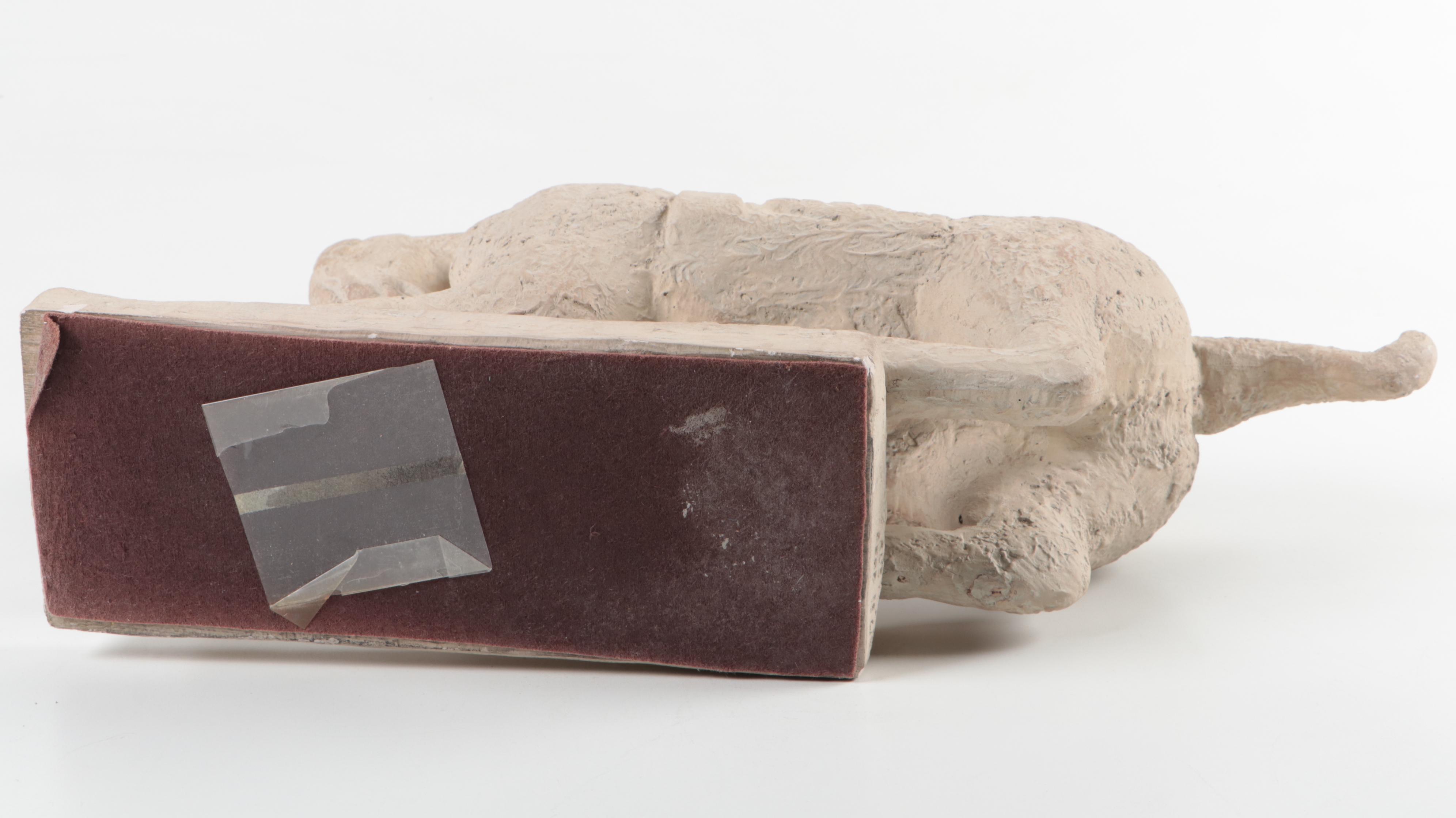 Austin Productions "Ming Horse" in Cast Plaster