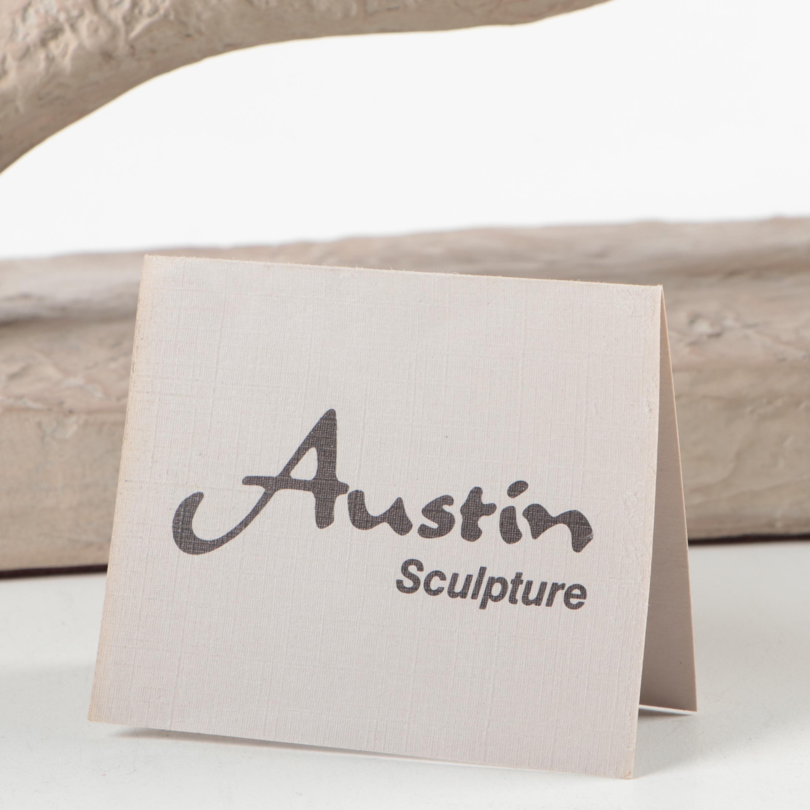 Austin Productions "Ming Horse" in Cast Plaster