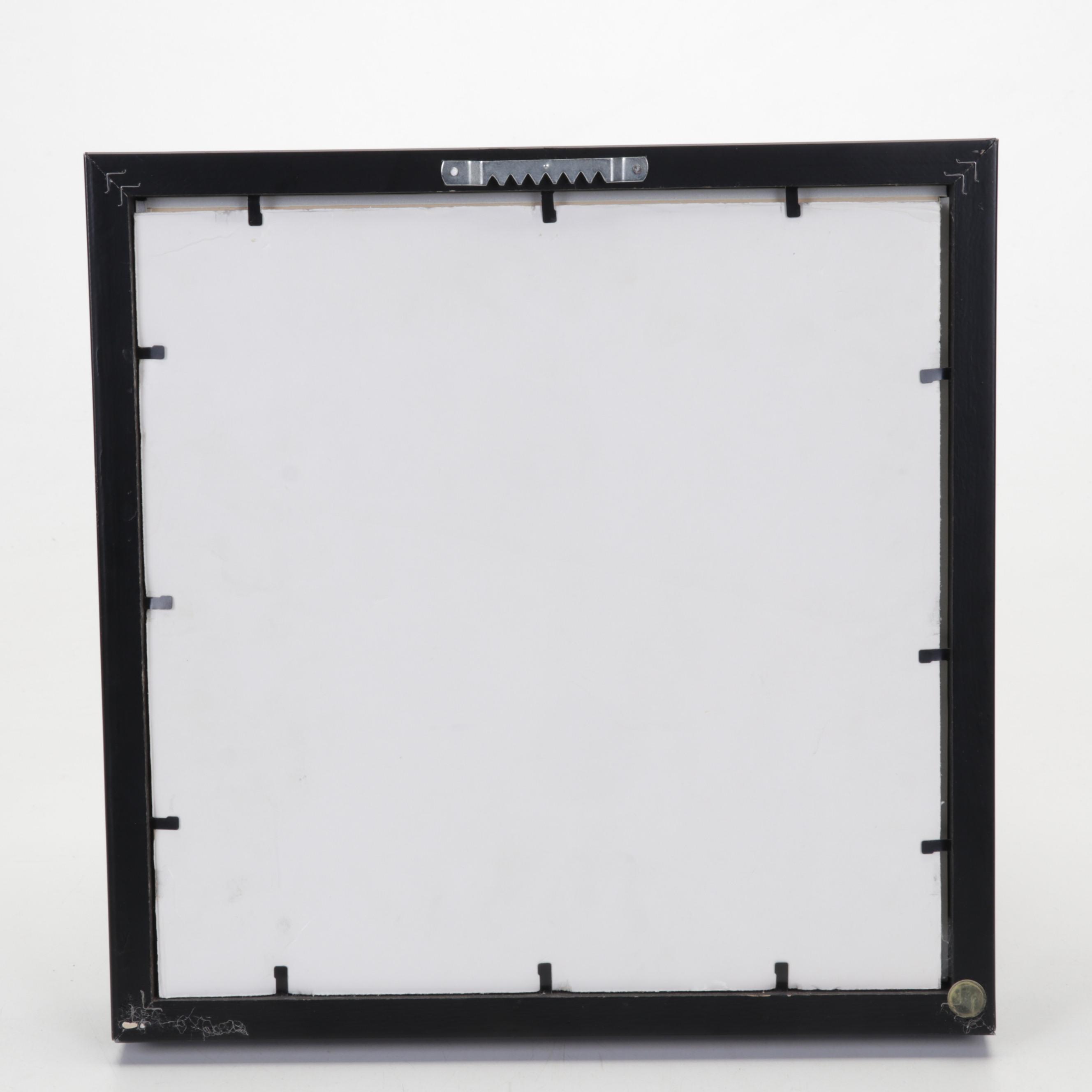 Beth Cavener Hand-Painted Ceramic Relief "The Night the Moon Went Missing," 2000