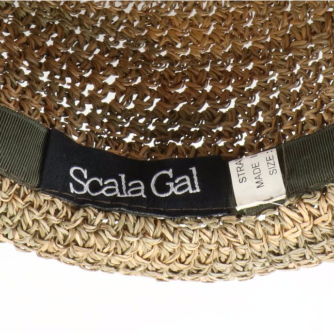 Woven Kettle Brim Sun Hats with Flower Accessories and Hat Box