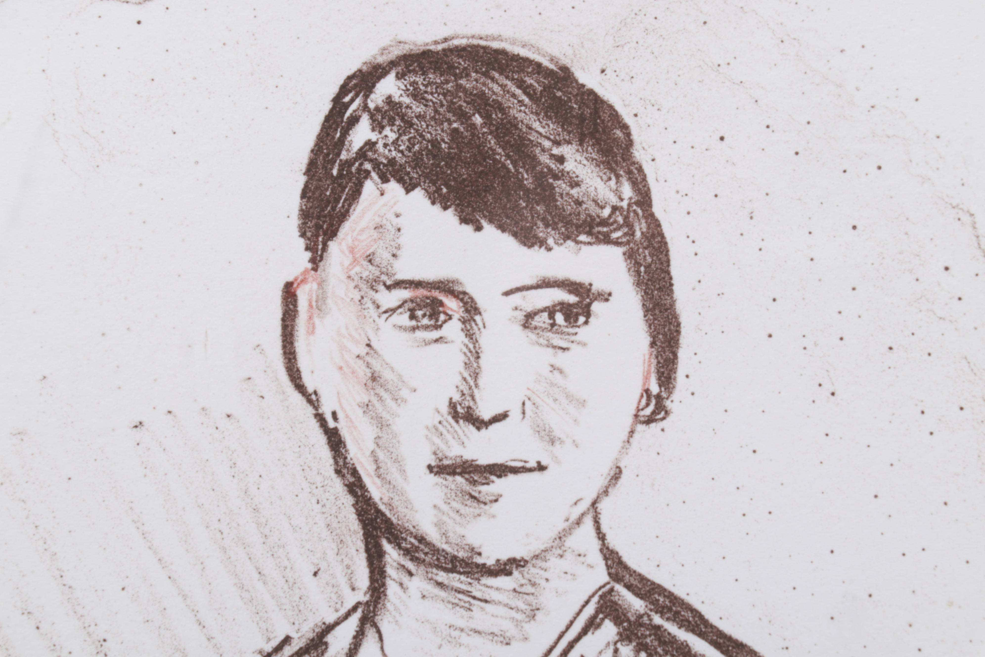 Sidney Chafetz Lithograph "Engagement," 1998