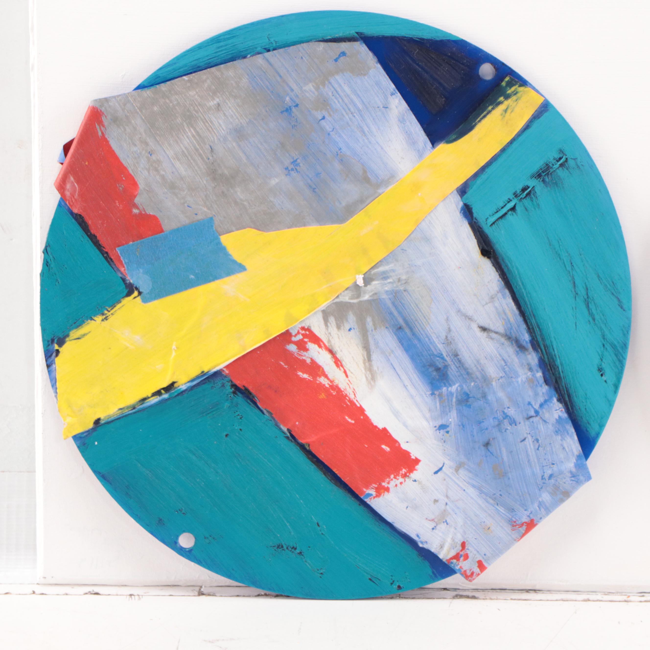 Rhee Lightner Abstract Mixed Media Paintings, 2017