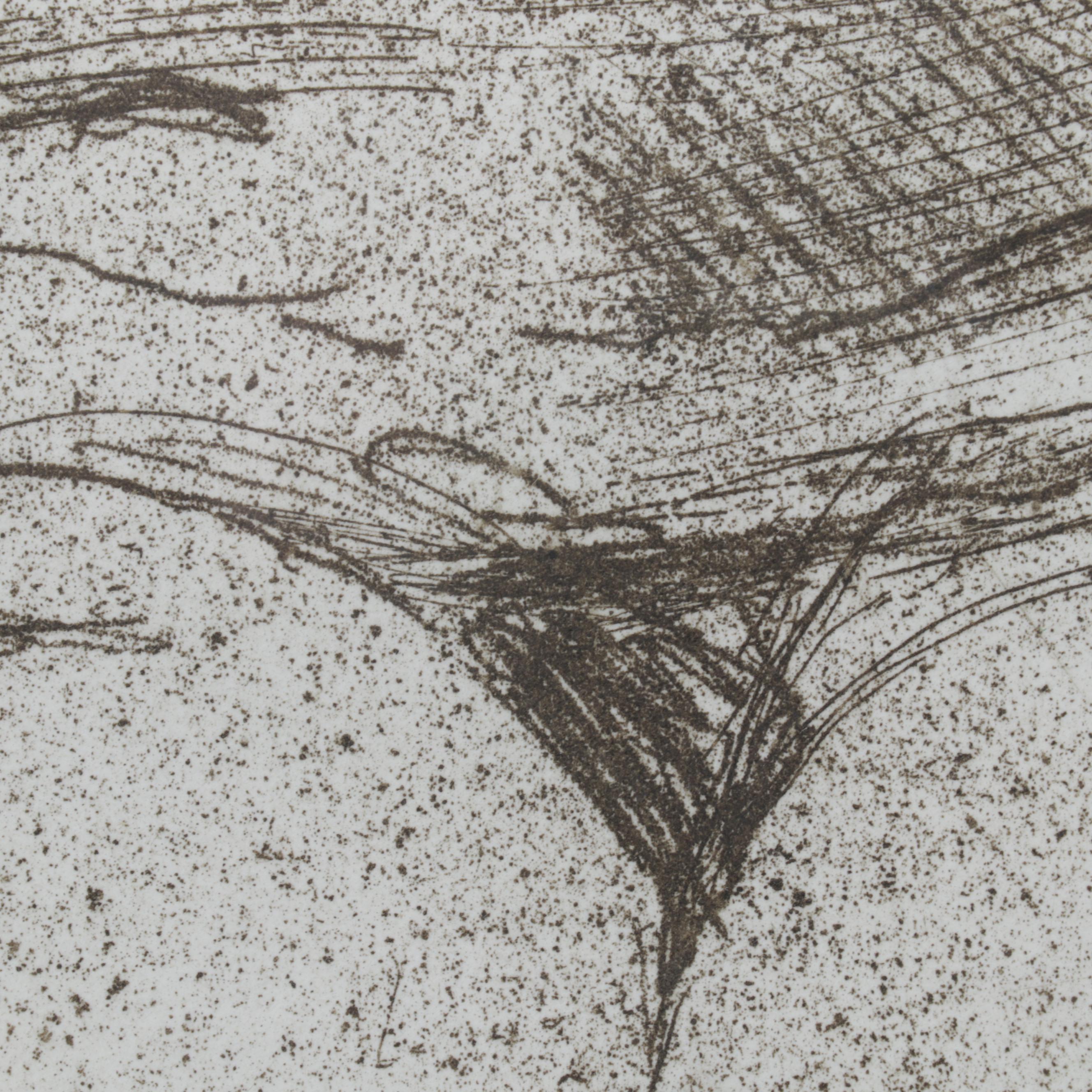 R. Gilbert Etching with Aquatint "My Ass Is Nicer Than Yours," 1976