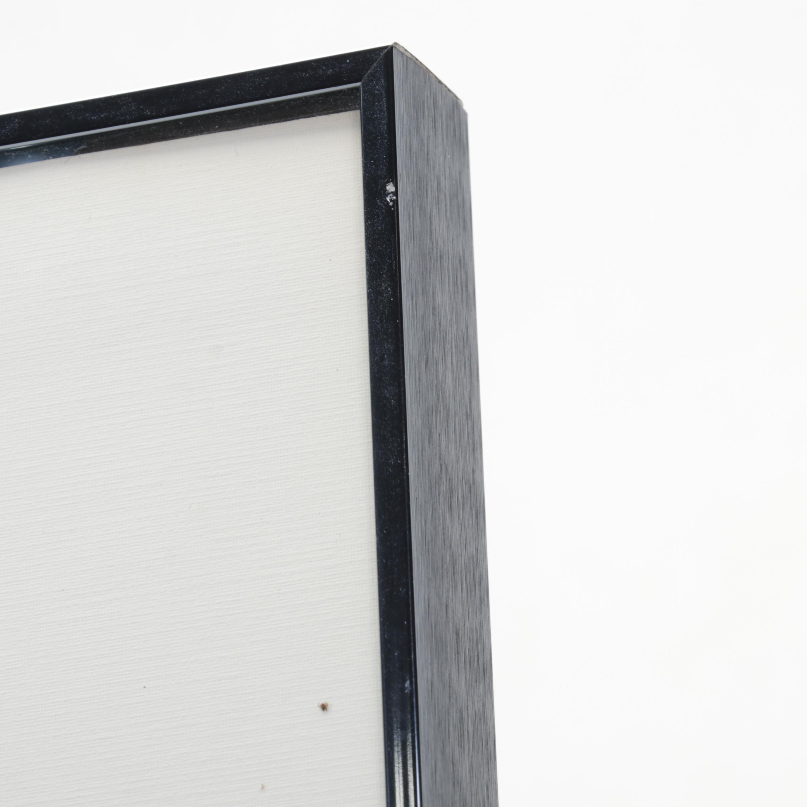 R. Gilbert Etching with Aquatint "My Ass Is Nicer Than Yours," 1976