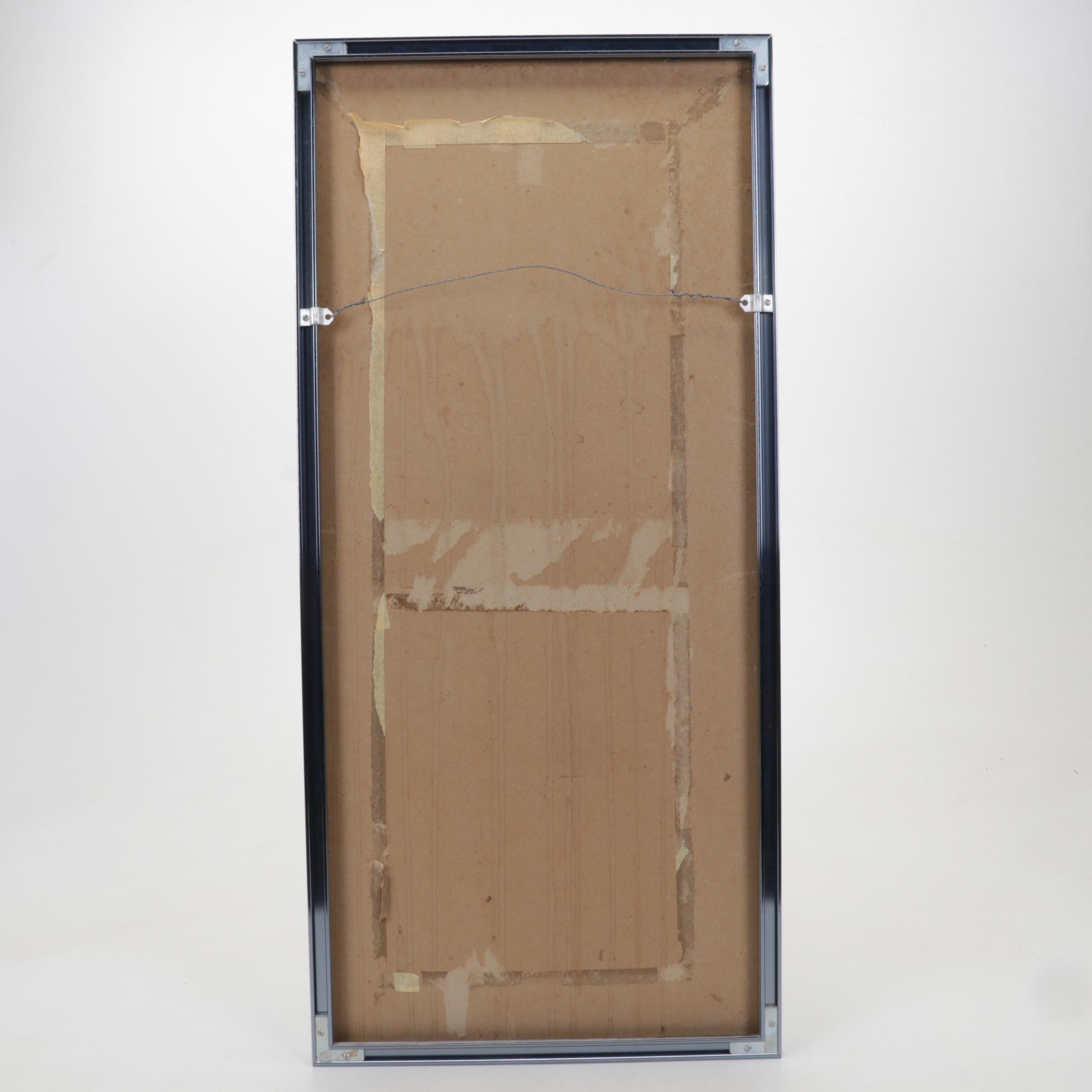 R. Gilbert Etching with Aquatint "My Ass Is Nicer Than Yours," 1976