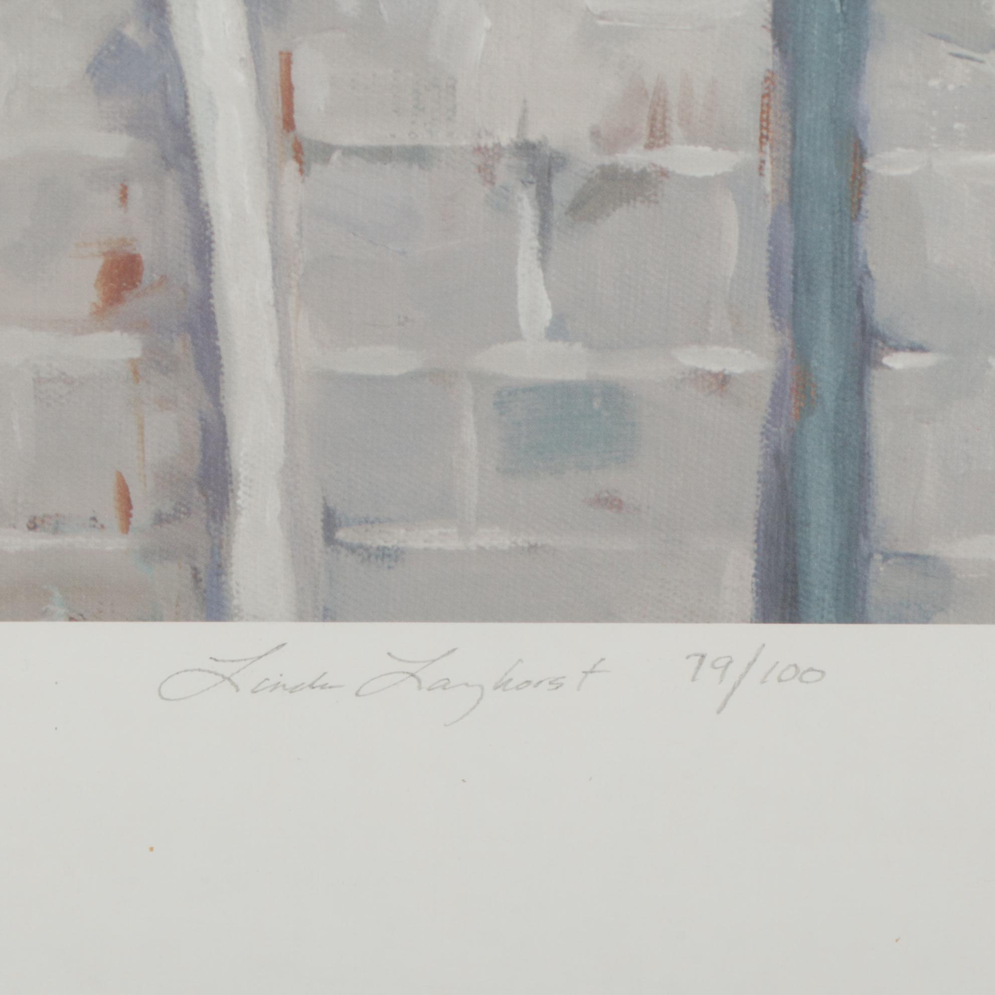 Linda Langhorst Offset Lithograph "The Door," 2010