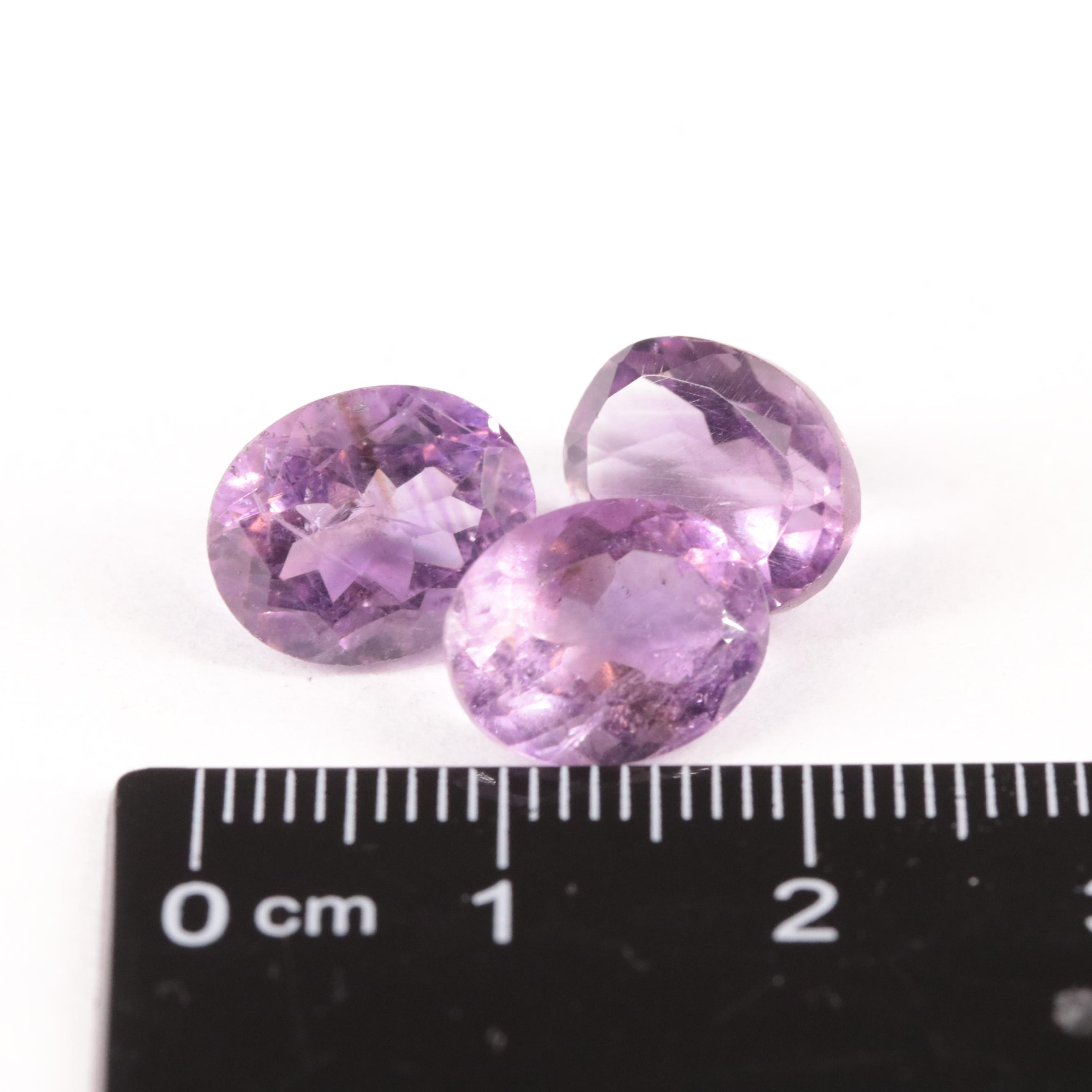Loose 11.37 CTW Amethyst Lot