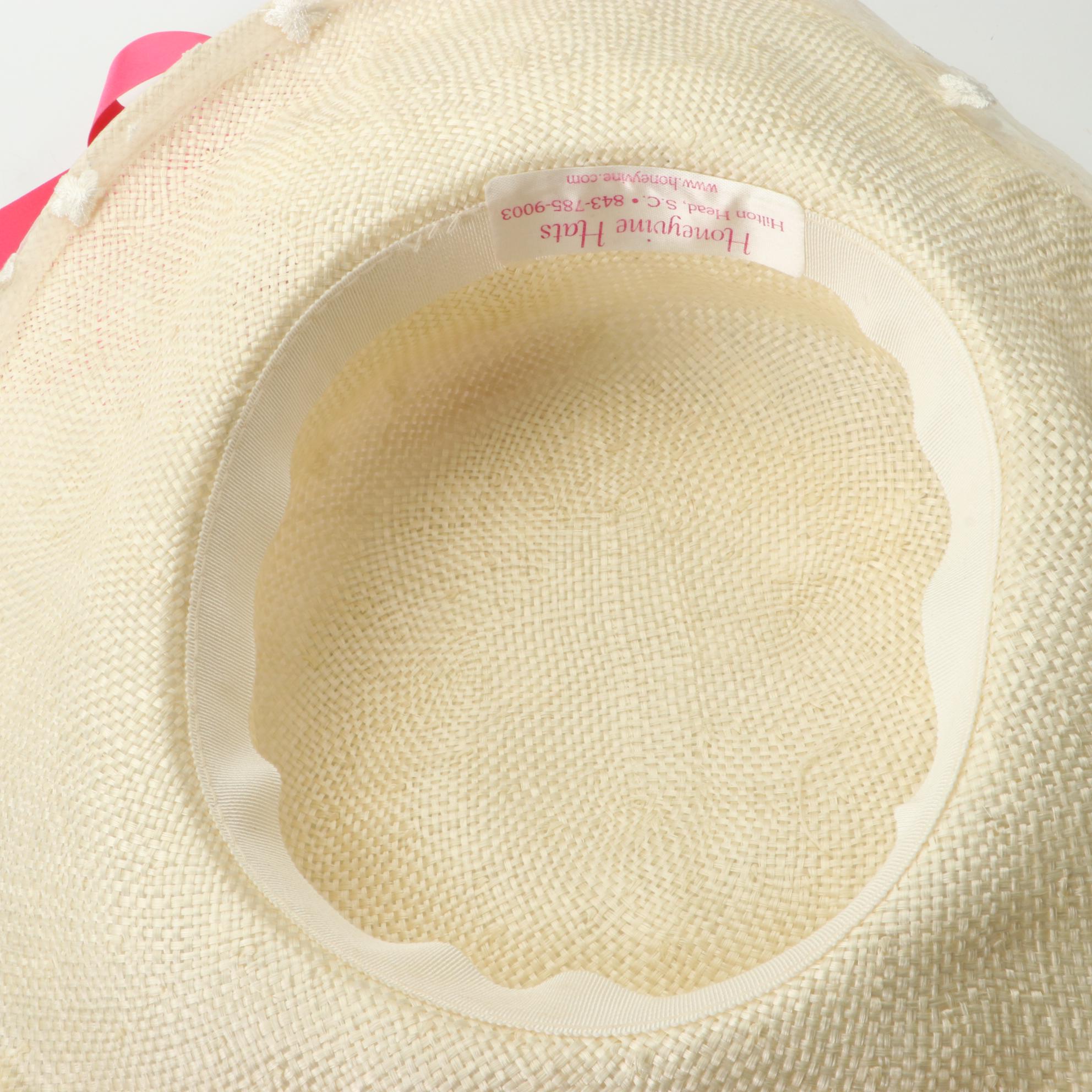 Emma B. for Giovannio Feather/Fabric Fascinator and Honeyvine Hats with Box