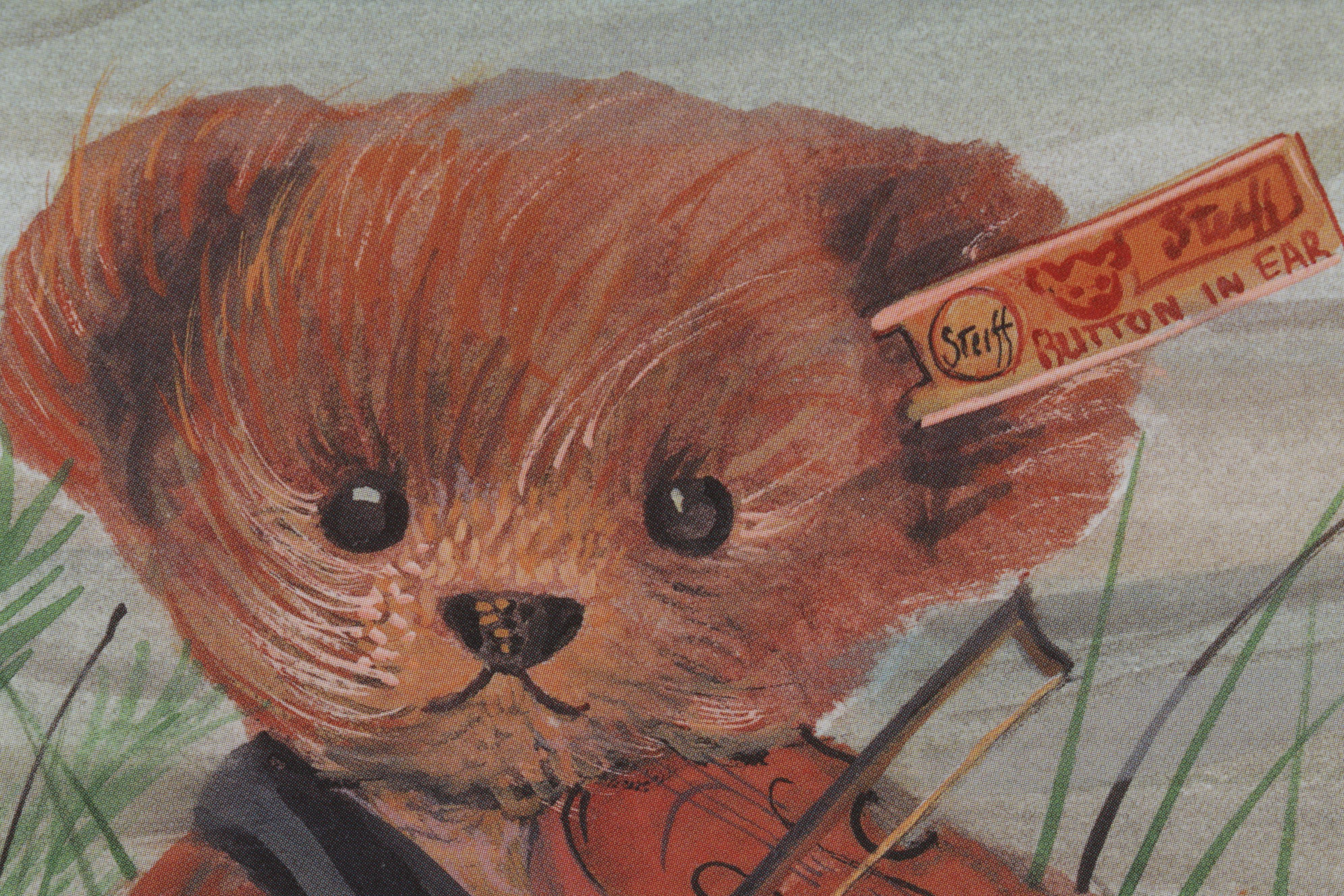 P. Buckley Moss Offset Lithograph "Steiff on the Mountain," 2006