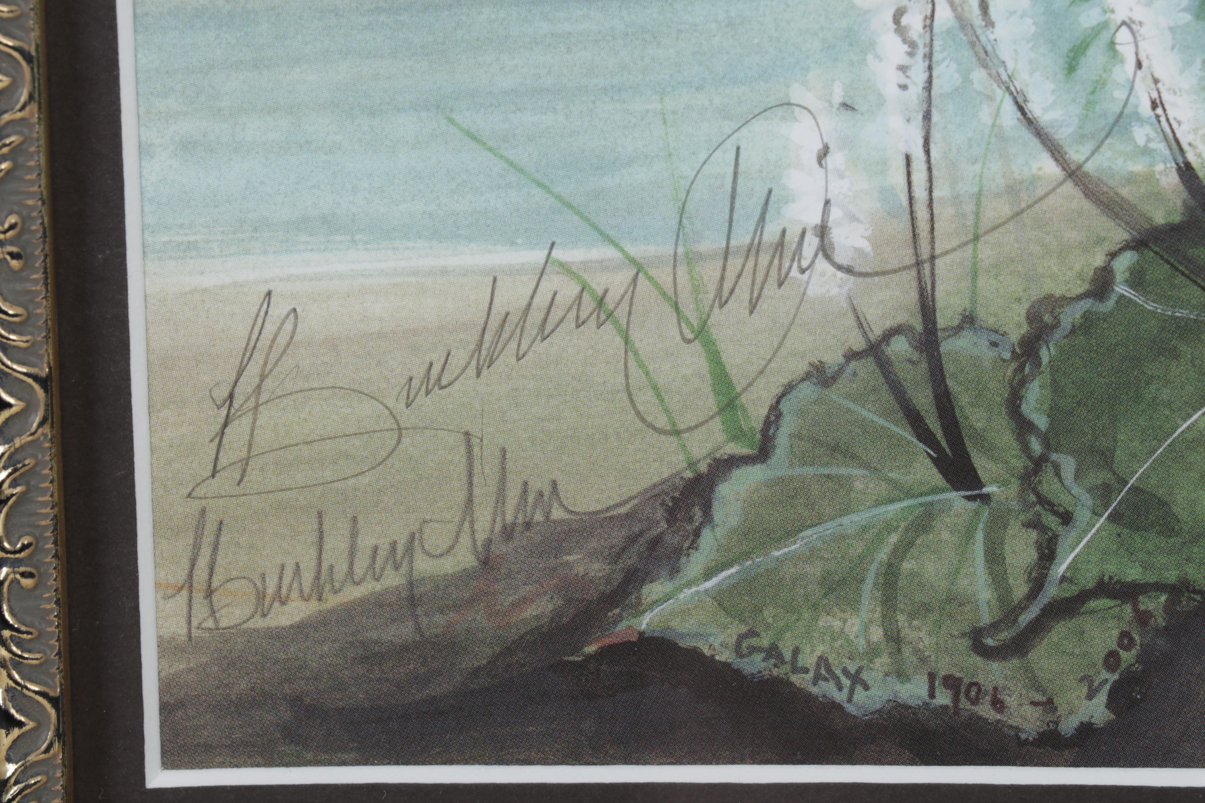 P. Buckley Moss Offset Lithograph "Steiff on the Mountain," 2006