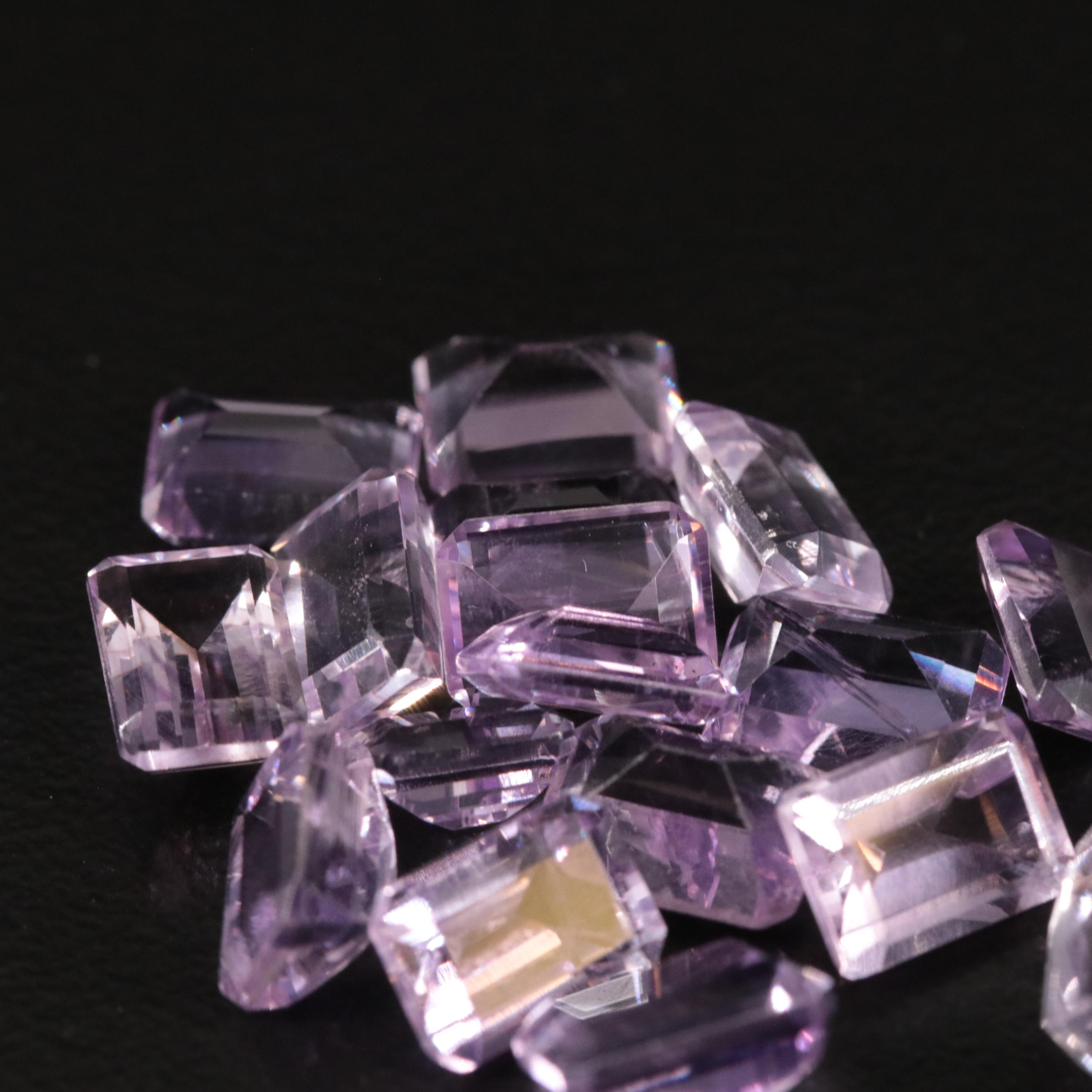 Loose 16.00 CTW Amethyst Lot