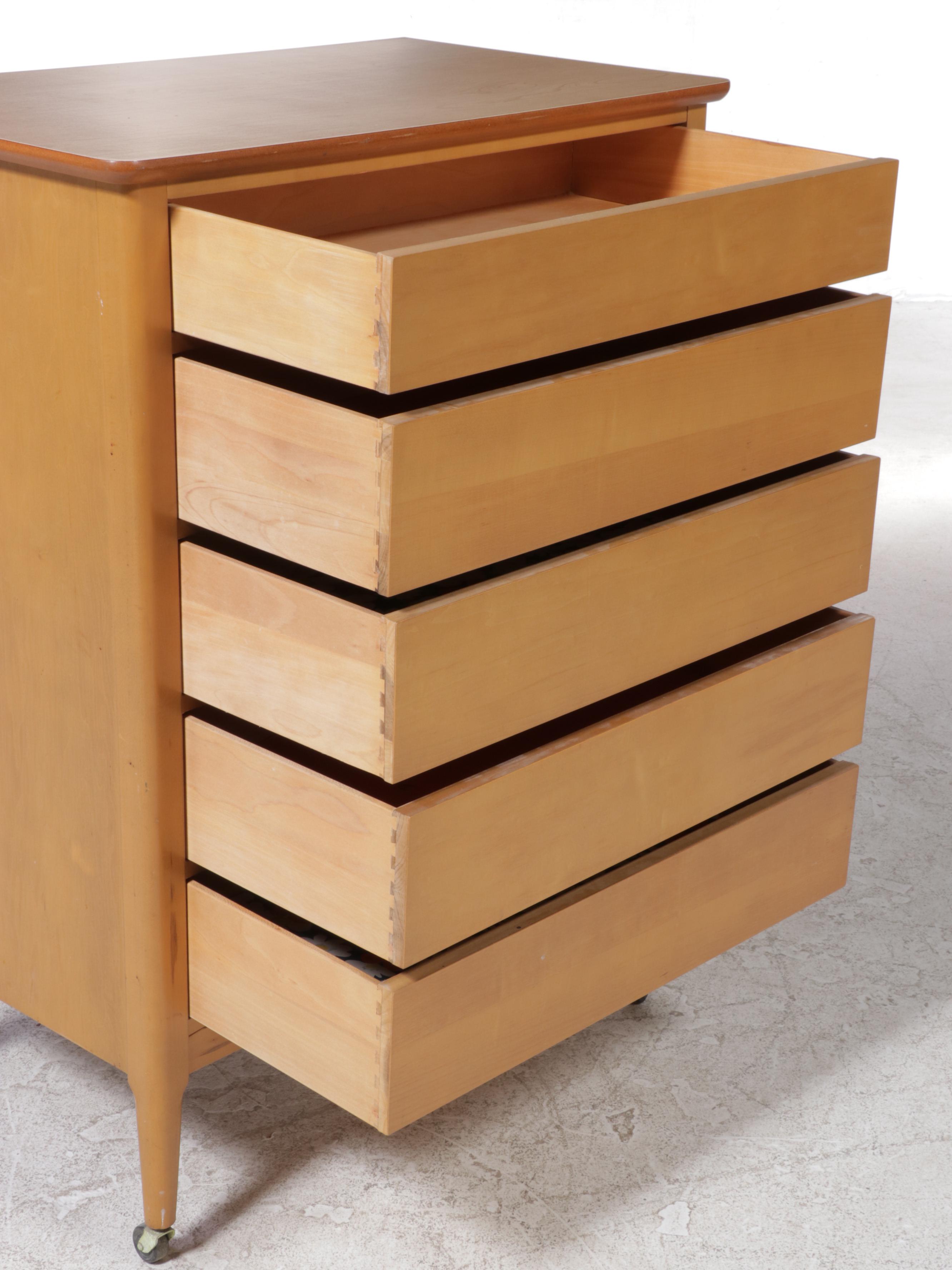 Sligh-Lowry Five-Drawer Chest, Mid-20th Century